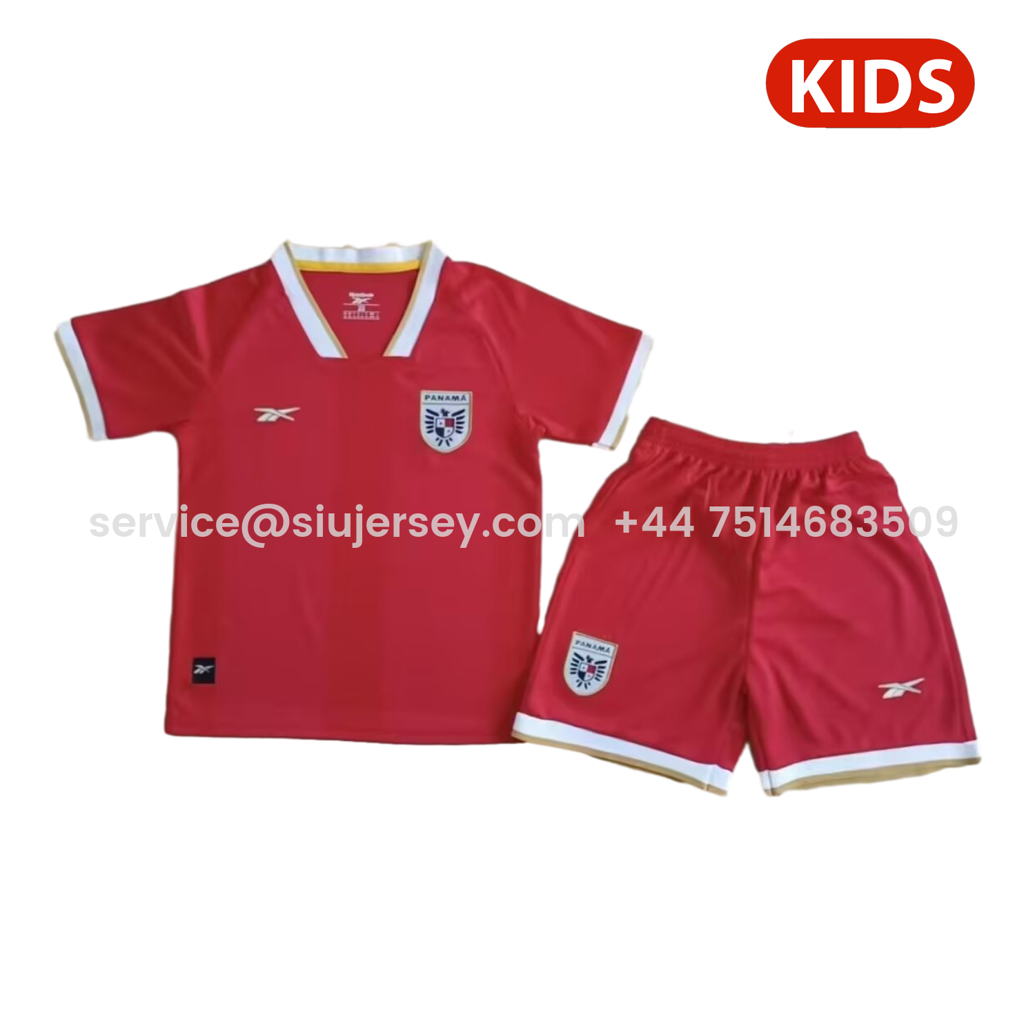 SIUjerseys-Panama 25-26 Home Kids Kit