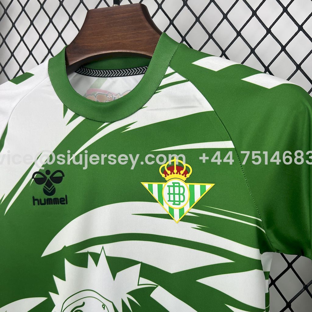 SIUjerseys-Real Betis 25-26 NARUTO Special Edition Kids Kit