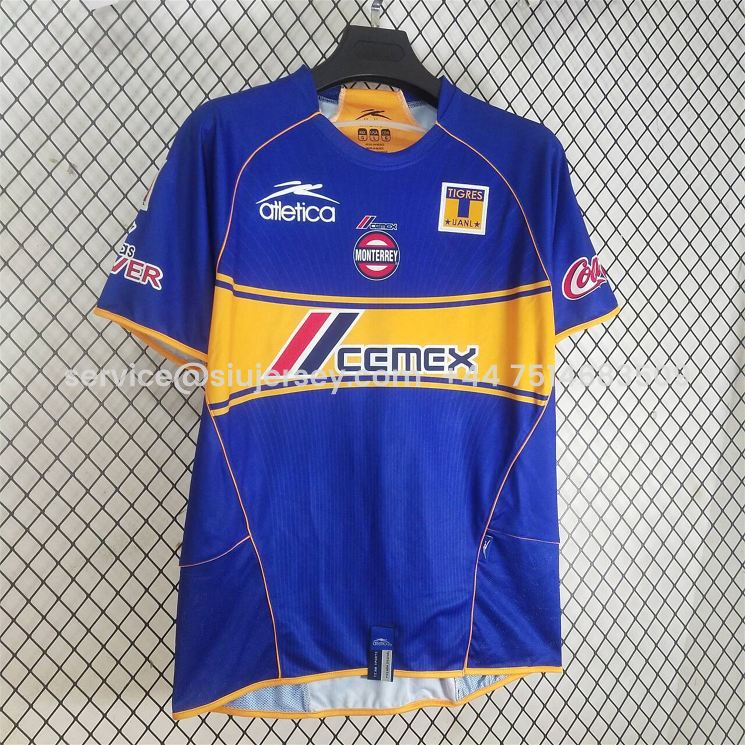 SIUjerseys-Retro Tigres UANL 05-06 Away Jersey