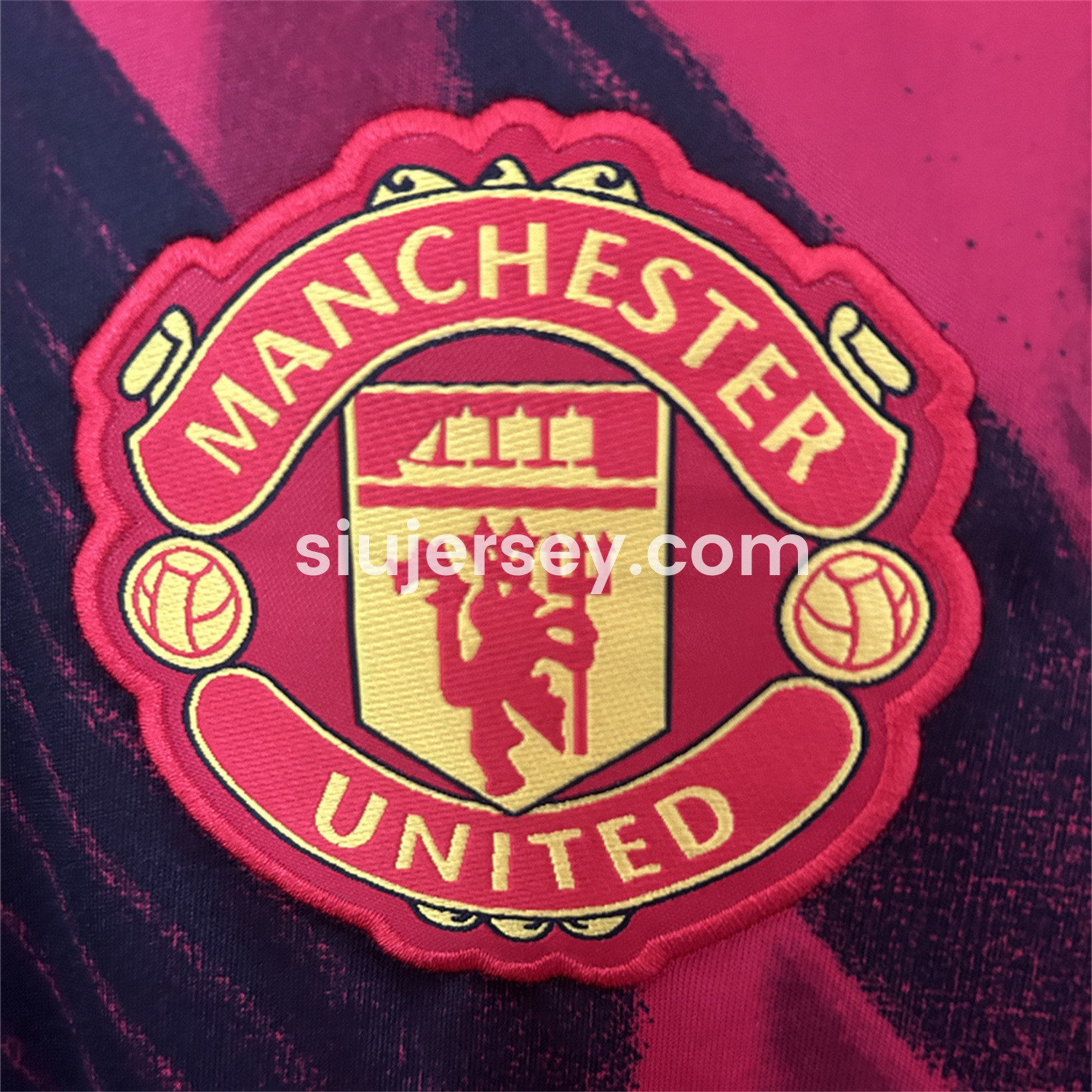 SIUjerseys-Manchester United 25-26 Red Pre-match Training Jersey - Fans Version