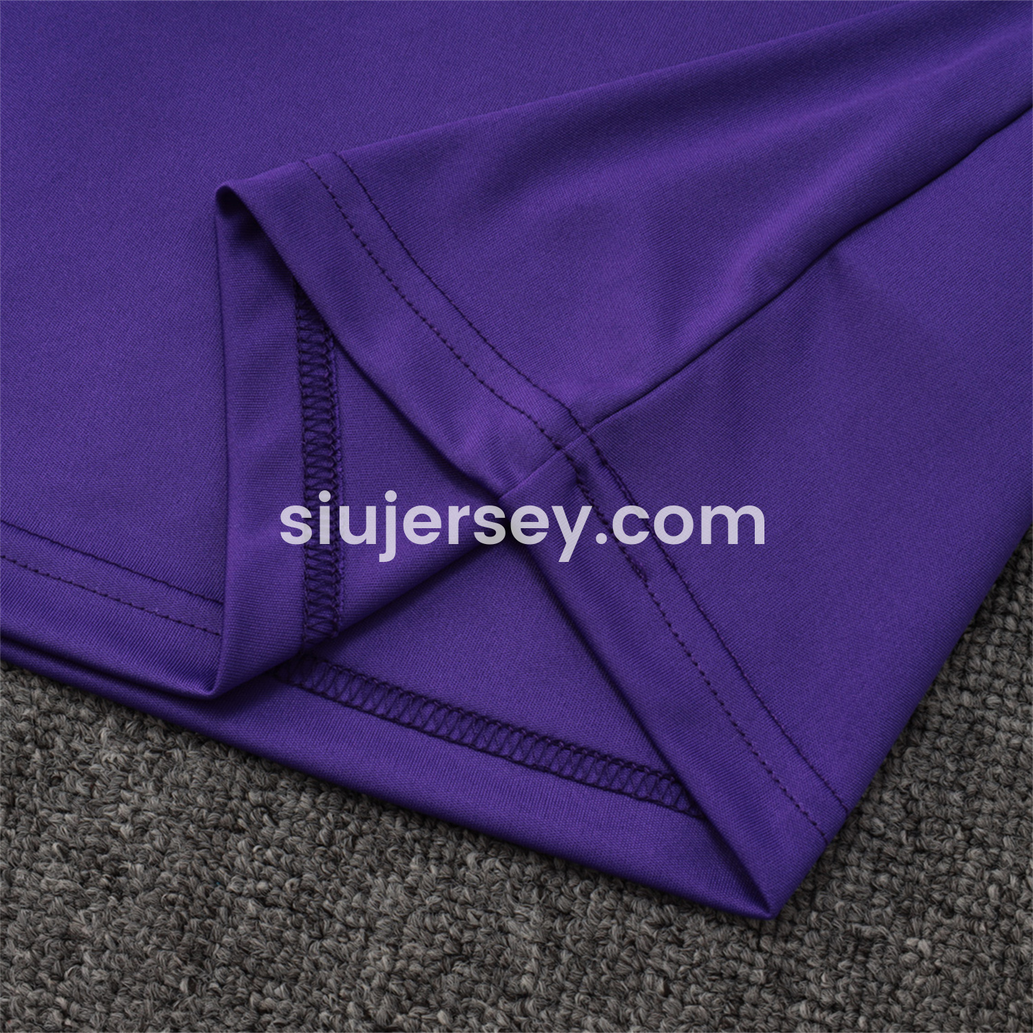 SIUjerseys-Real Madrid 25-26 Throwback Trefoil Vest Training Set - Purple