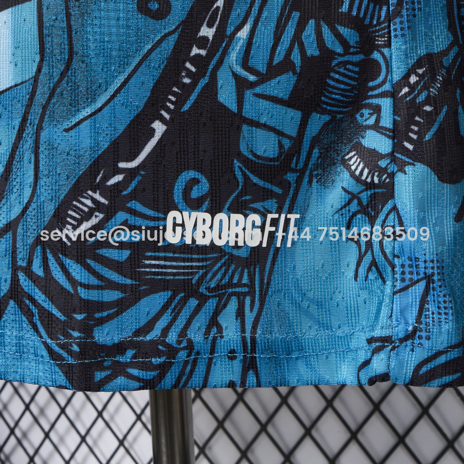 SIUjerseys-Napoli 25-26 Blue Mecha Training Jersey - Player Version