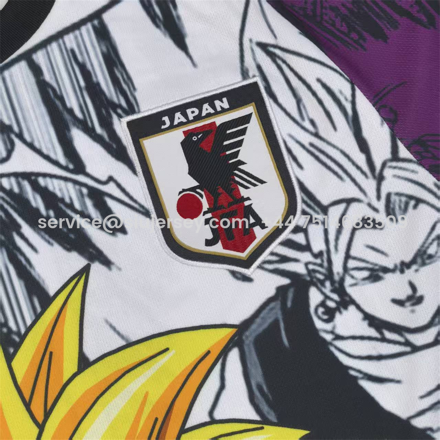 SIUjerseys-Japan 25-26 Gold Hair Trunks Special Jersey - Fans Version