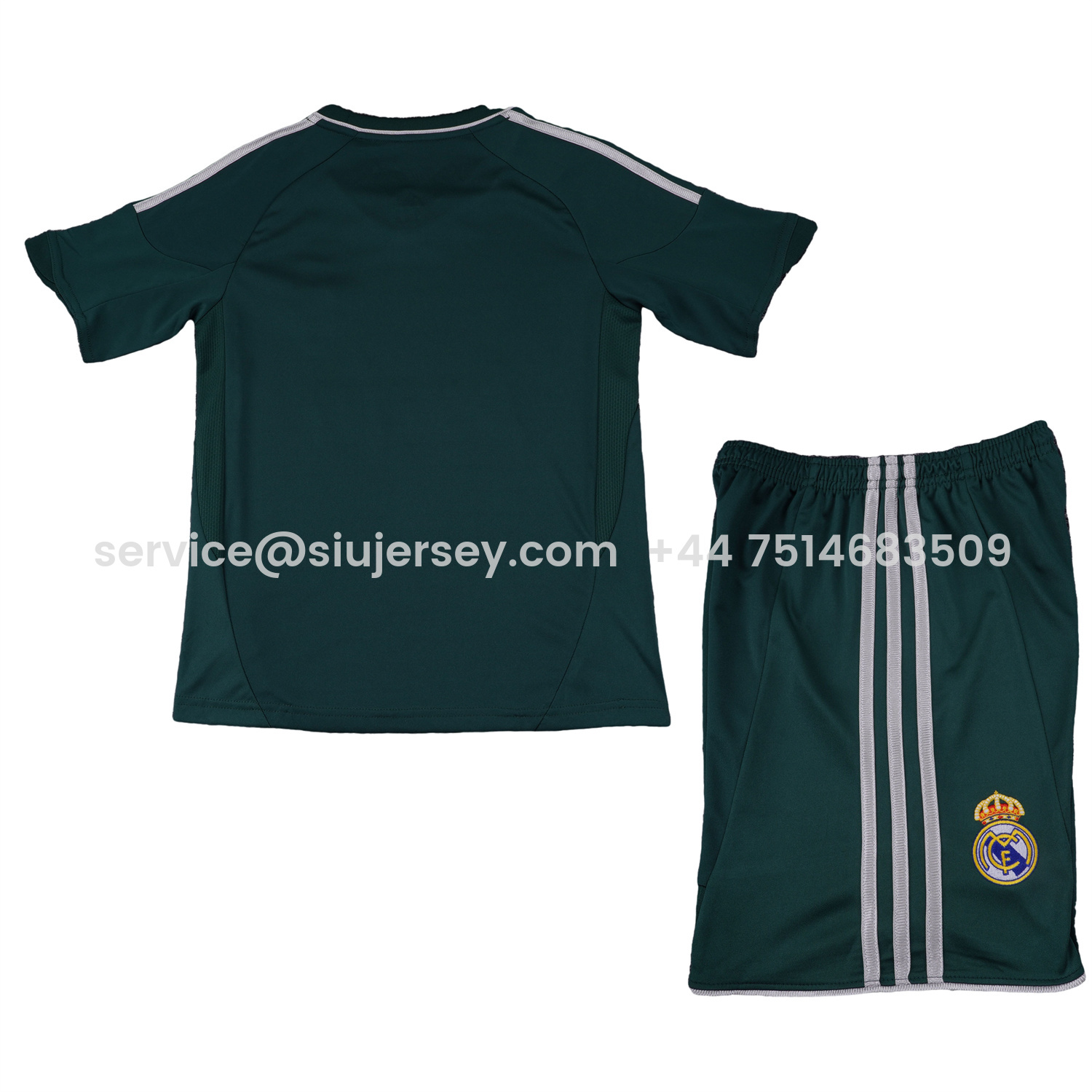 SIUjerseys-Retro Real Madrid 2012-13 Third Green Kids Kit
