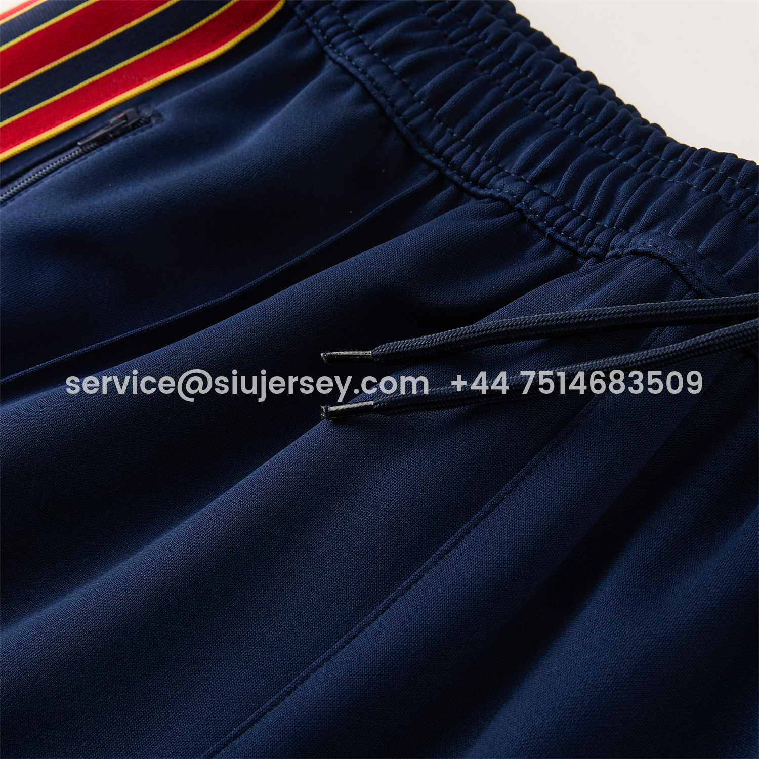 SIUjerseys-AS Roma 25-26 Originals LFSTLR Jacket Training Tracksuit - White Top and Blue Pant