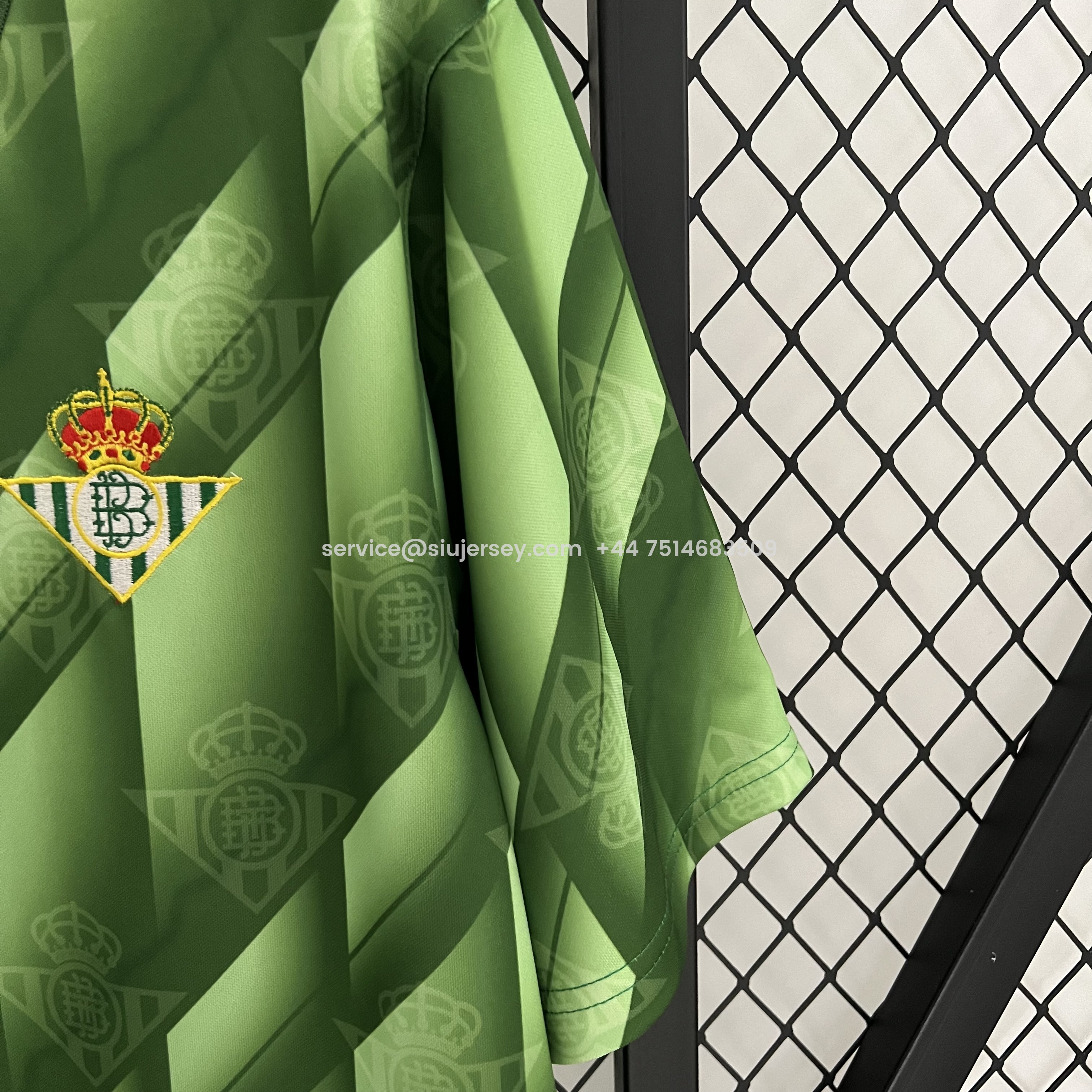 SIUjerseys-Retro Real Betis 1991-92 Away Stadium Jersey