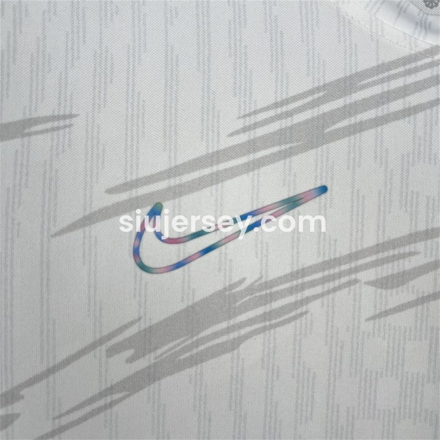 SIUjerseys-Barcelona 25-26 Colored Cuffs White Jersey - Fans Version