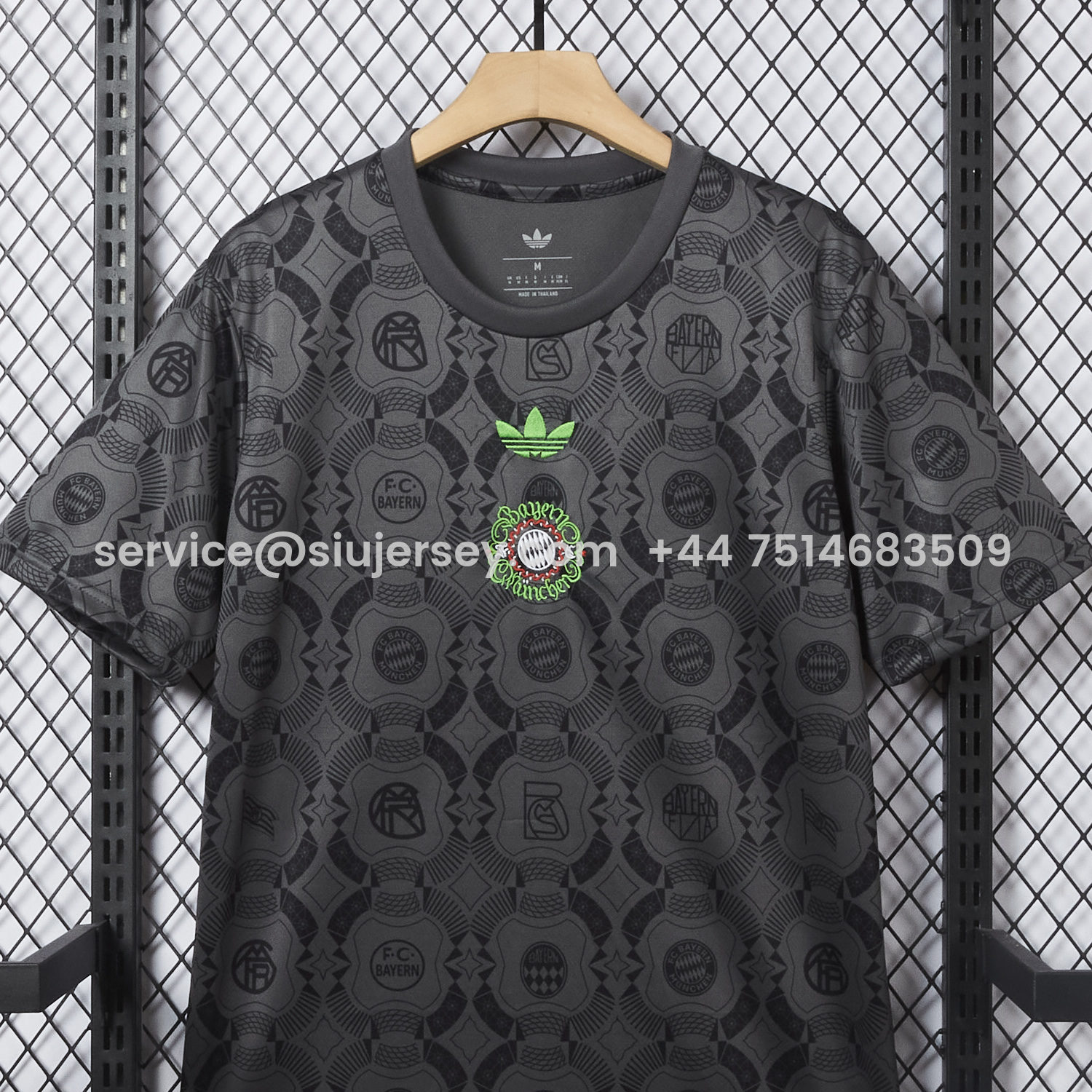 SIUjerseys-Bayern Munich 25-26 Oktoberfest Deep Grey Jersey - Fans Version