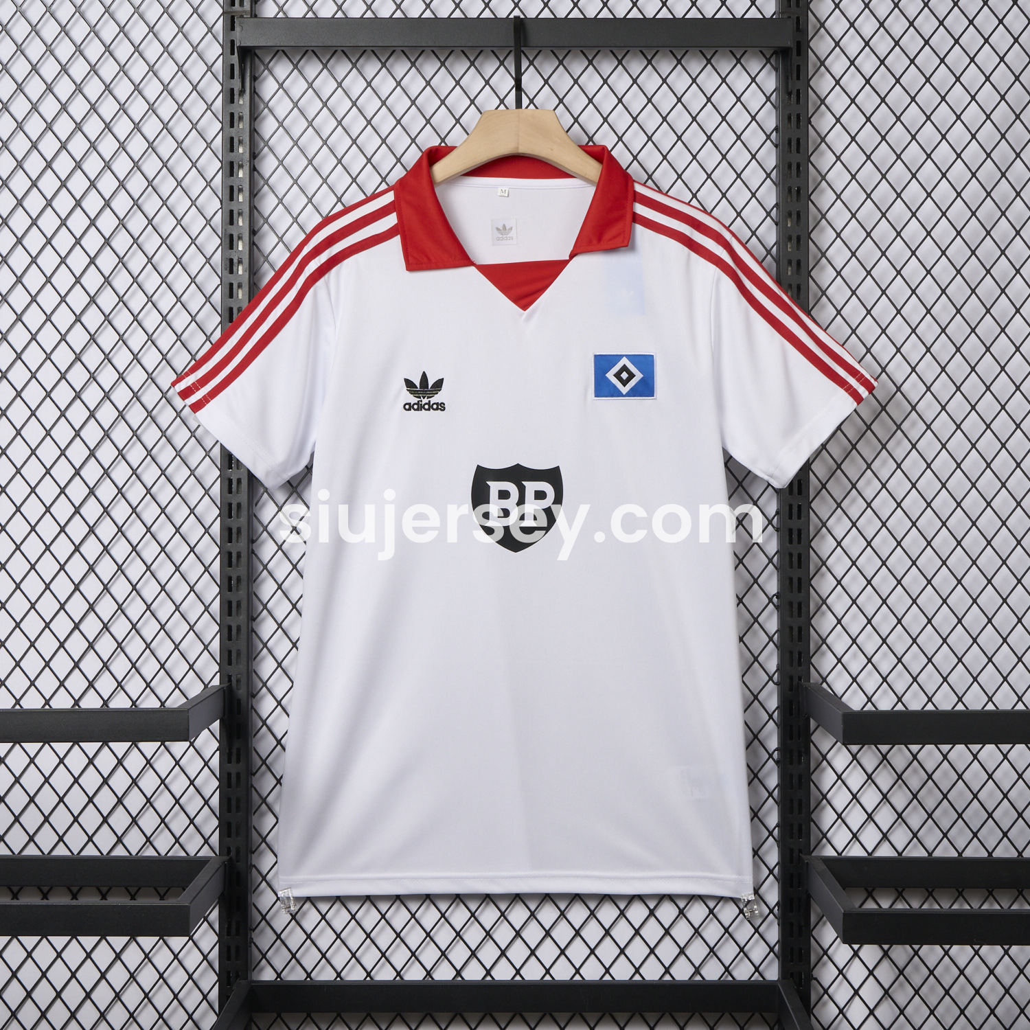 SIUjerseys-Retro Hamburger SV 1980-81 Home Jersey