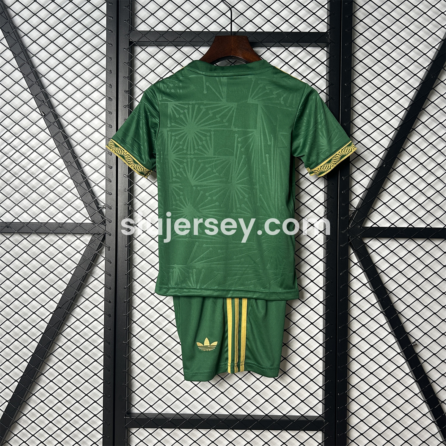 SIUjerseys-Mexico 2025 Gold Cup Green Kids Kit