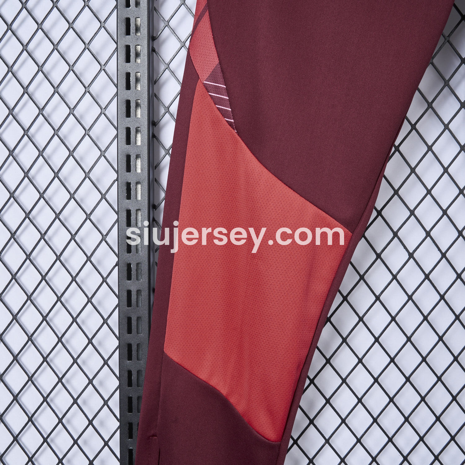 SIUjerseys-AS Roma 24-25 Burgundy Training Pants - Player Version