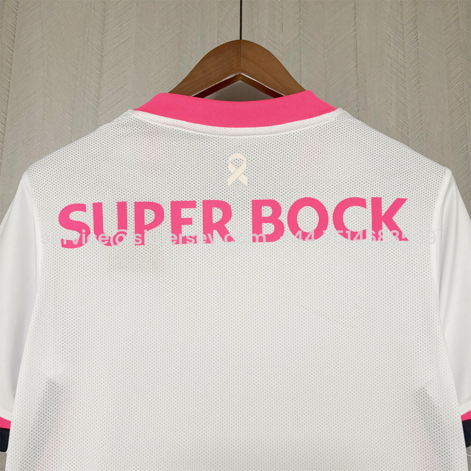 SIUjerseys-Sporting CP 25-26 Pink And White Special Jersey - Fans Version