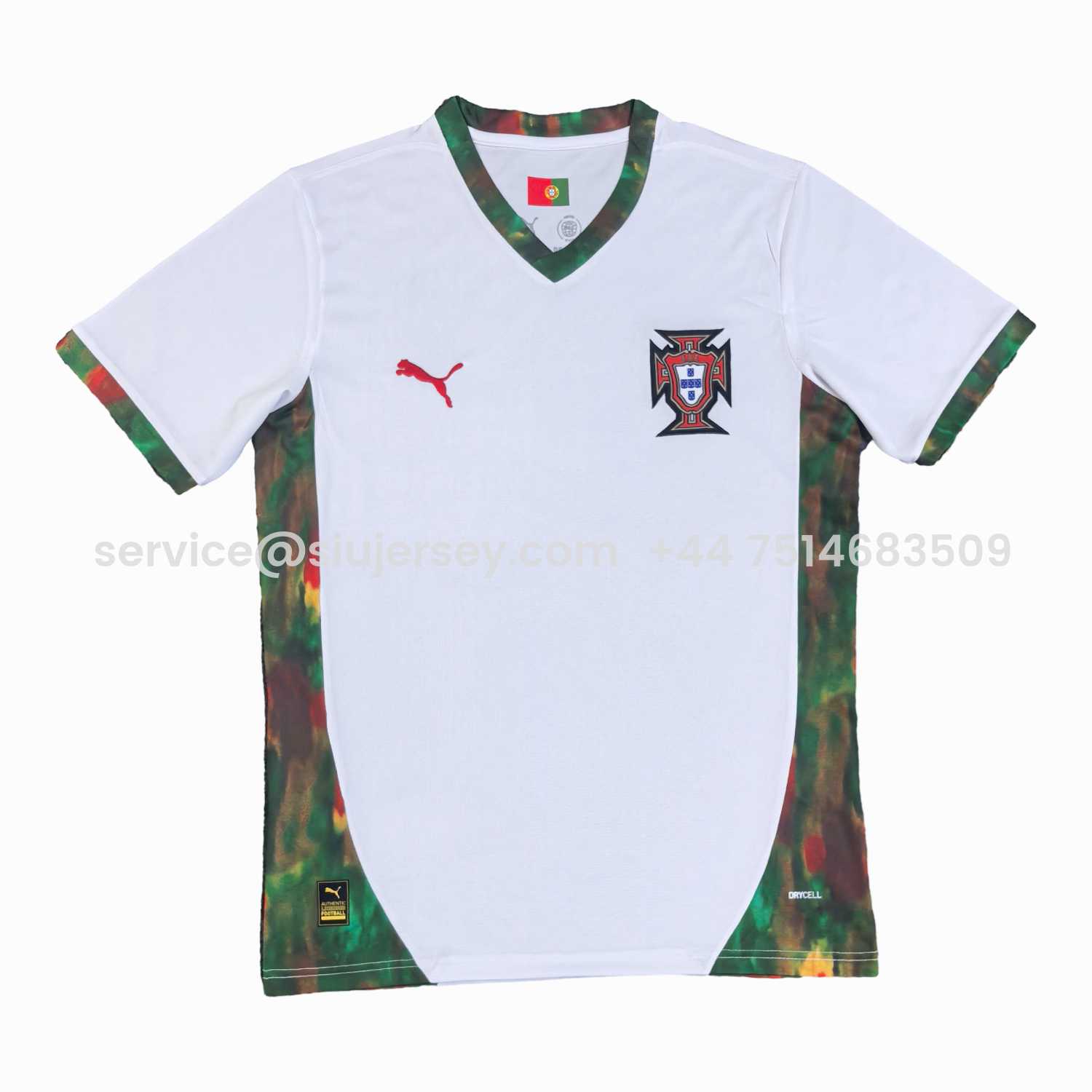 SIUjerseys-Portugal 2026 White And Green Special Jersey - Fans Version