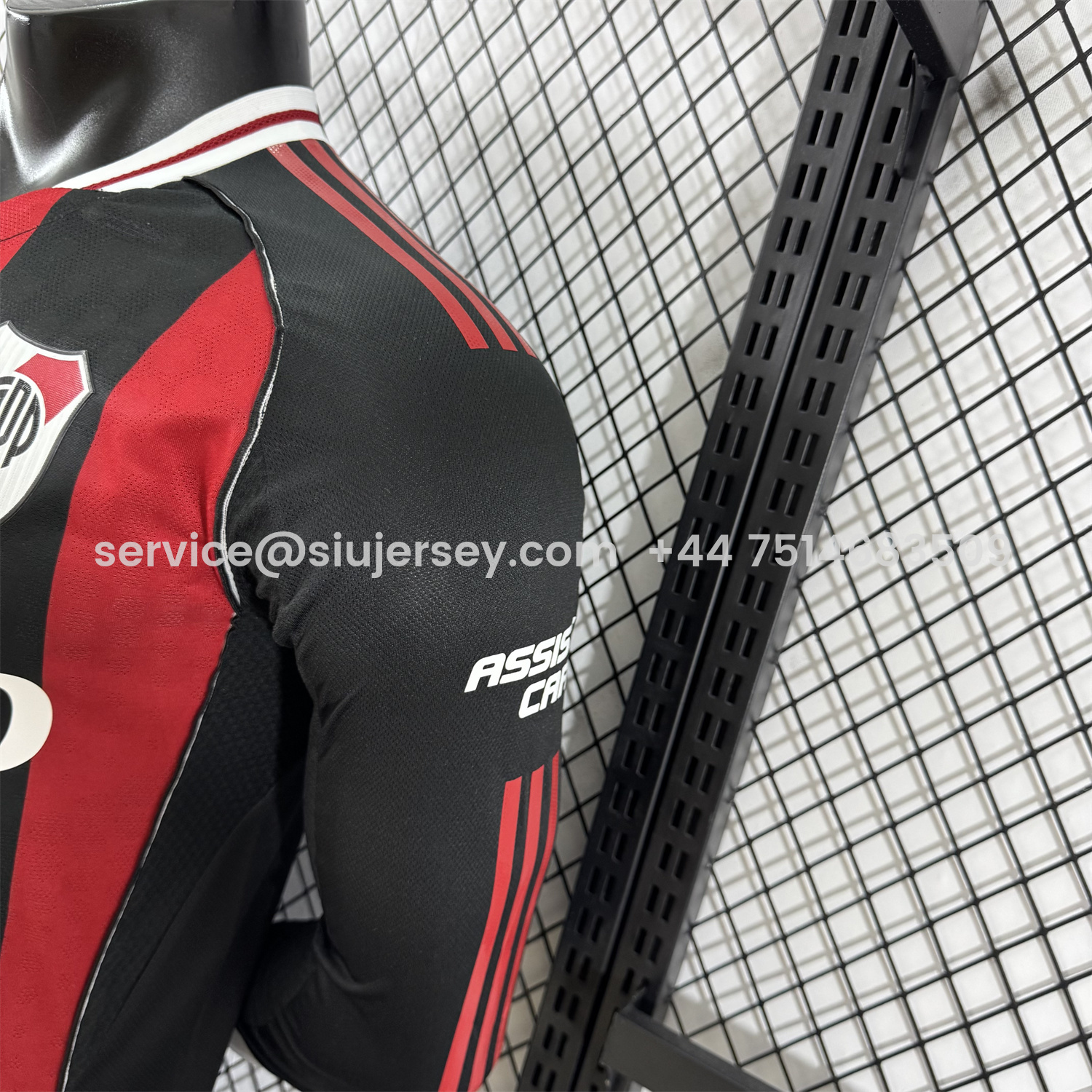 SIUjerseys-River Plate 25-26 Away Long Sleeves Jersey - Player Version