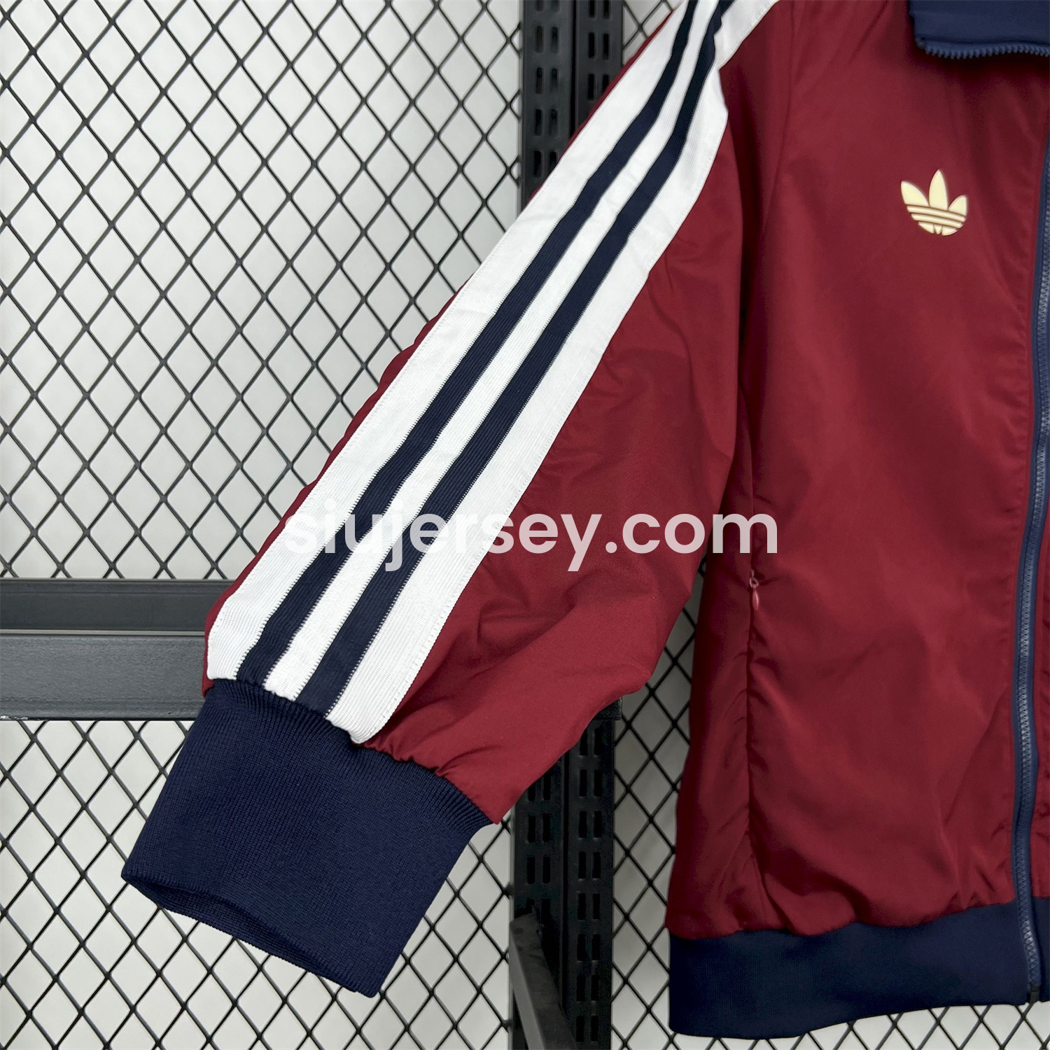 SIUjerseys-Arsenal 24-25 Player Windbreaker - Deep Red