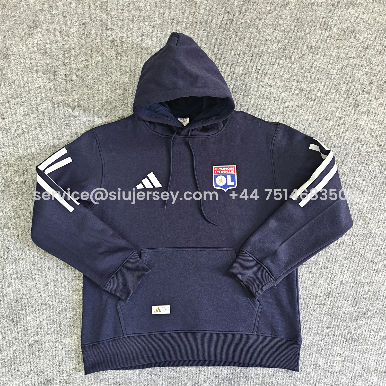 SIUjerseys-Lyon 25-26 Home Unisex Pullover Hoodie