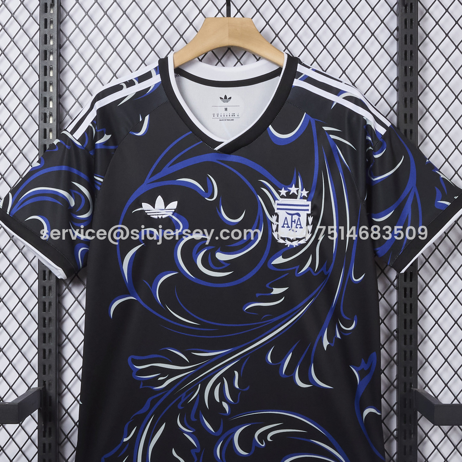 SIUjerseys-Argentina 2026 Away Deep Blue Jersey - Fans Version