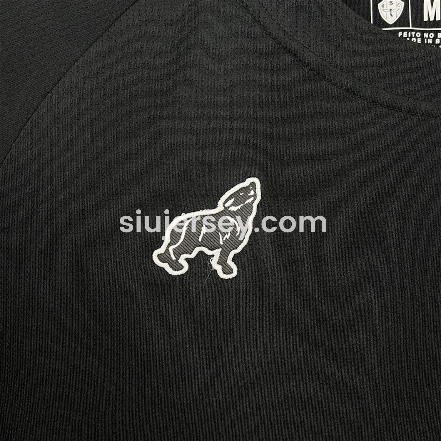 SIUjerseys-Paysandu 25-26 Black Training Unsponsored Jersey - Fans Version