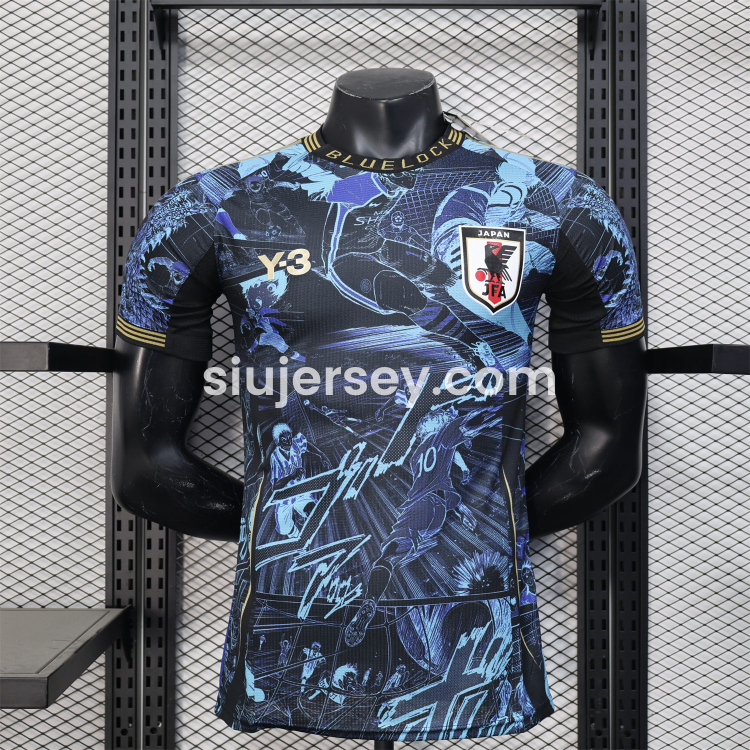 SIUjerseys-Japan 2025 Y3 BLUELOCK Special Edition Jersey - Player Version