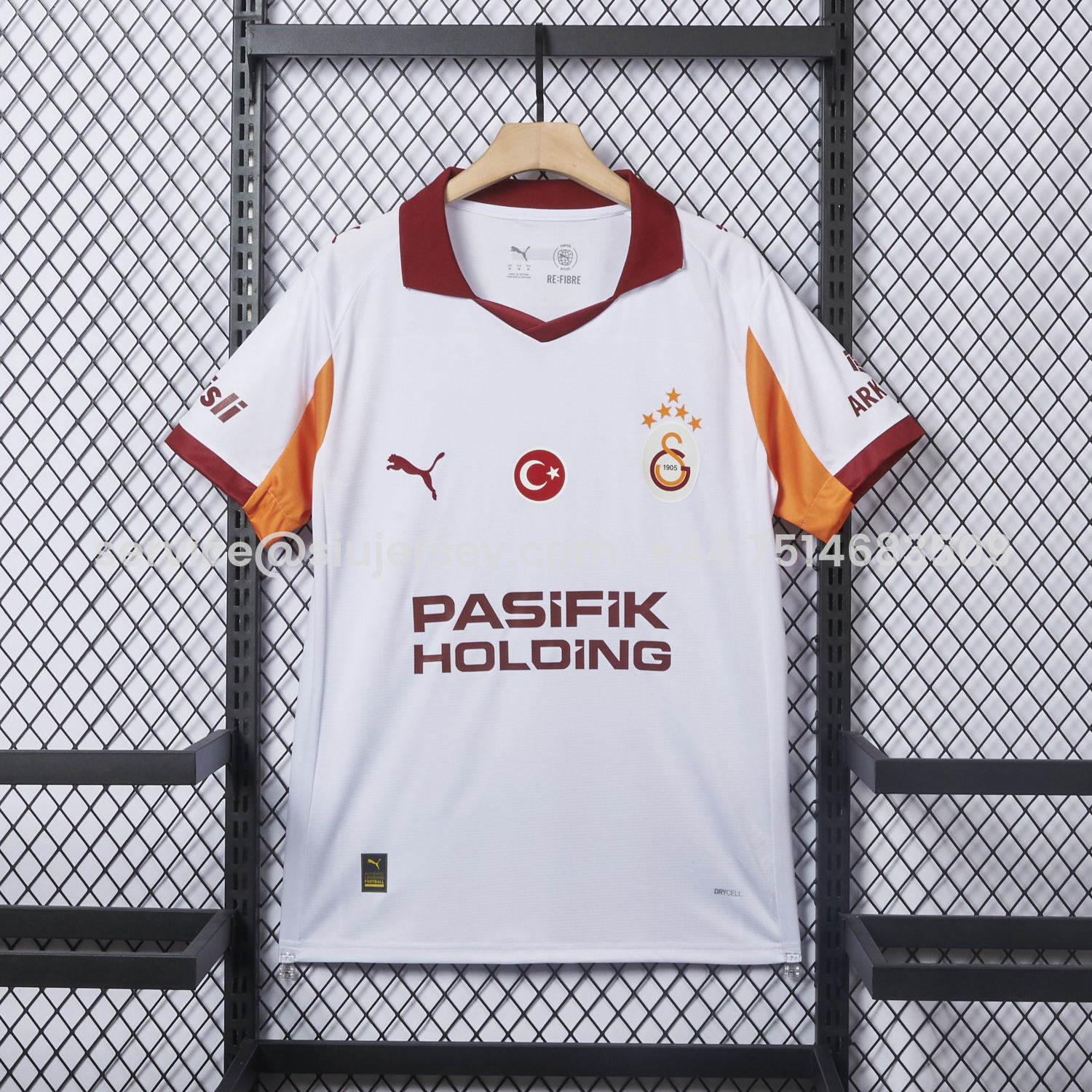 SIUjerseys-Galatasaray 25-26 Away Jersey with Five Stars - Fans Version