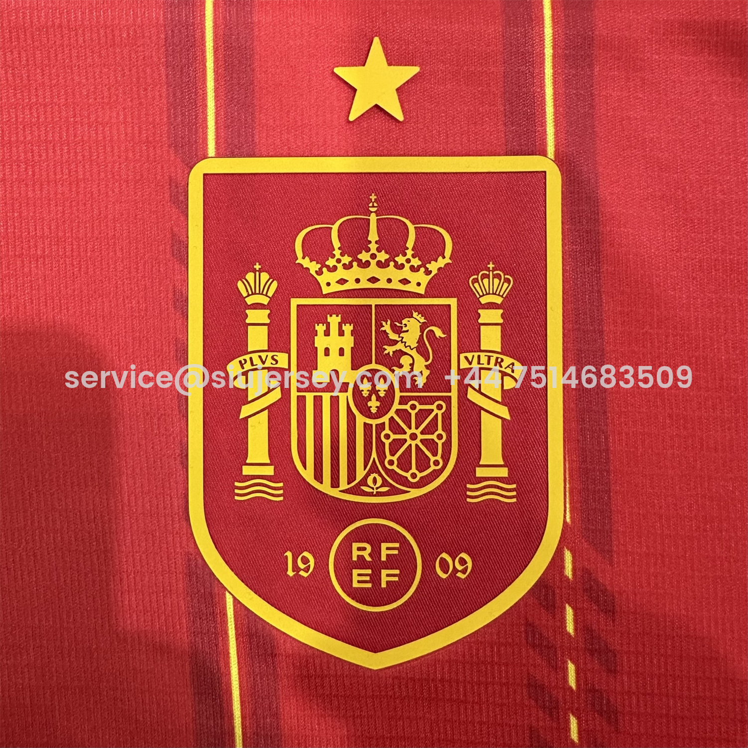 SIUjerseys-Spain 2026 Home Red Jersey - Fans Version