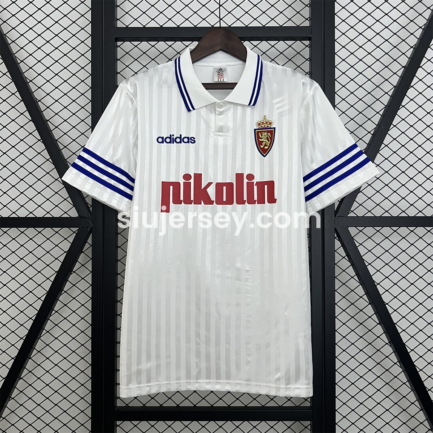 SIUjerseys-Retro Real Zaragoza 1995-96 Home Jersey