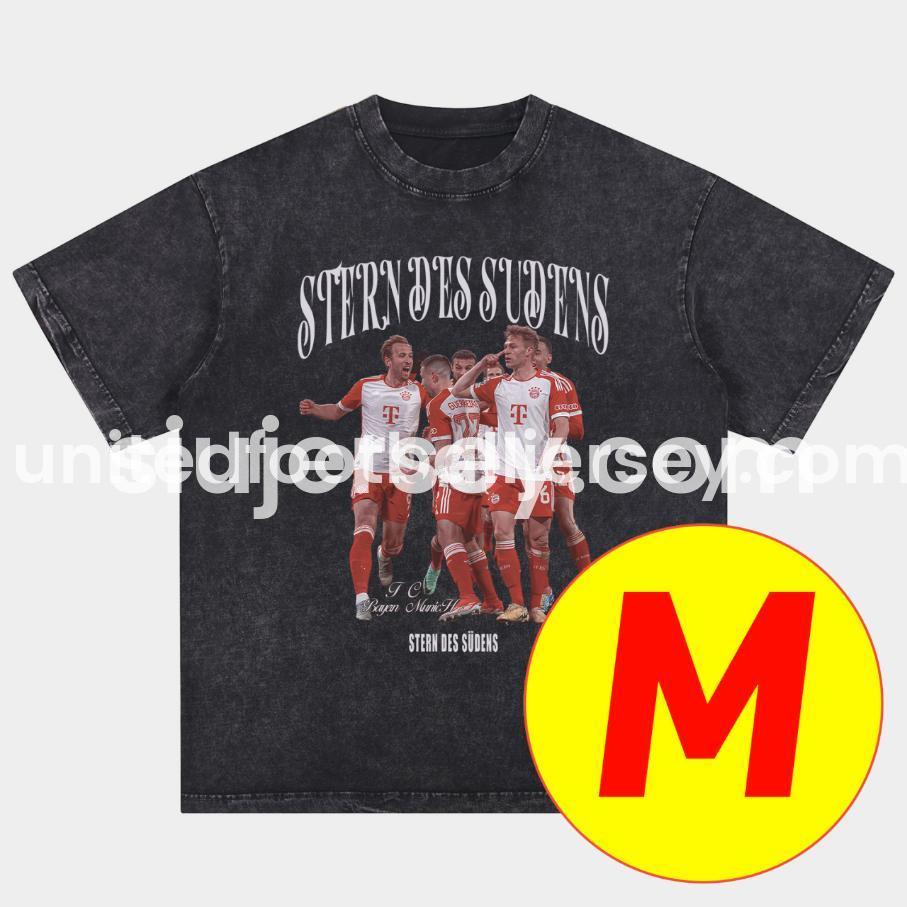 SIUjerseys-Bayern Munich 125th Legendary Players Oversized Washed T-Shirt