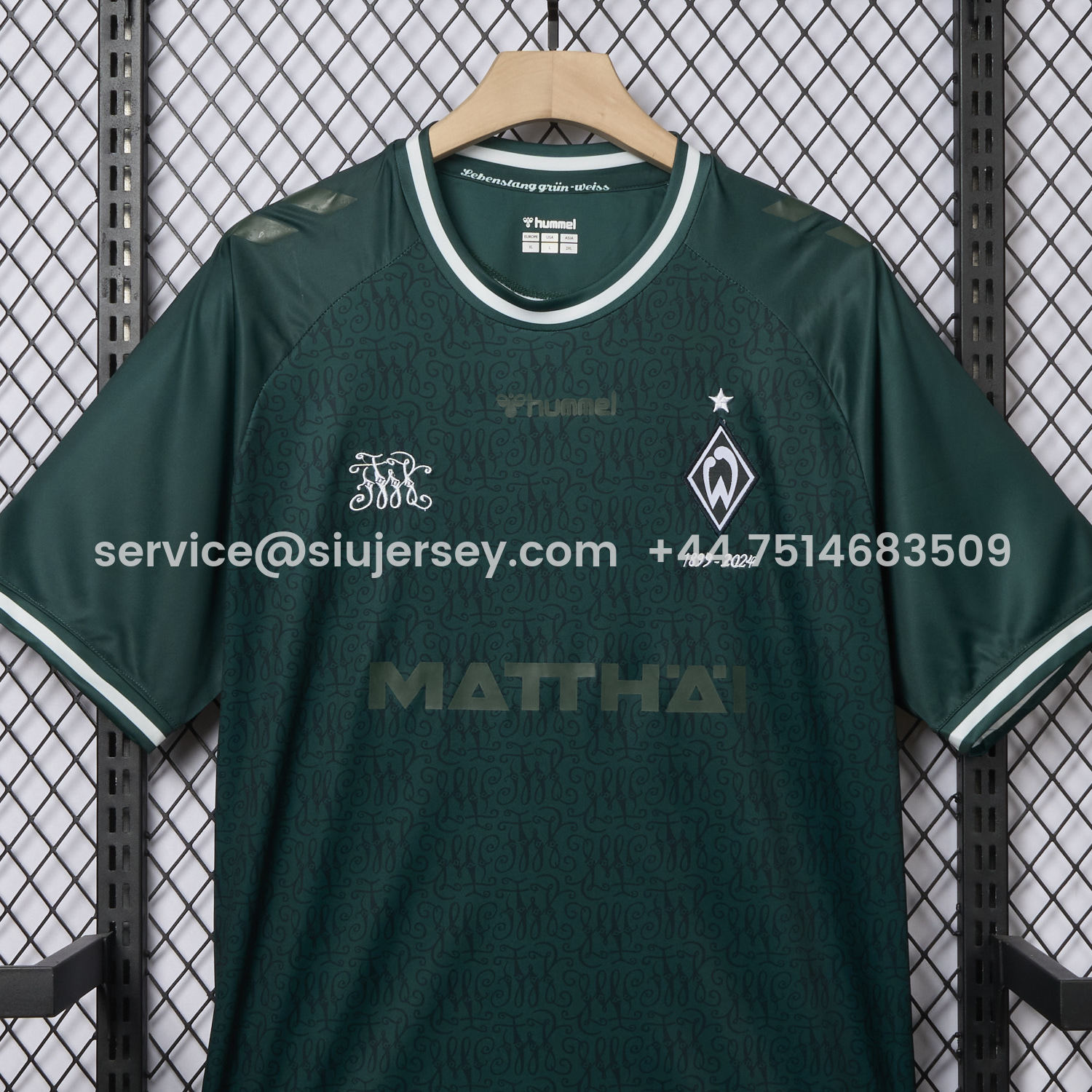 SIUjerseys-Werder Bremen 23-24 125th Anniversary Jersey - Fans Version