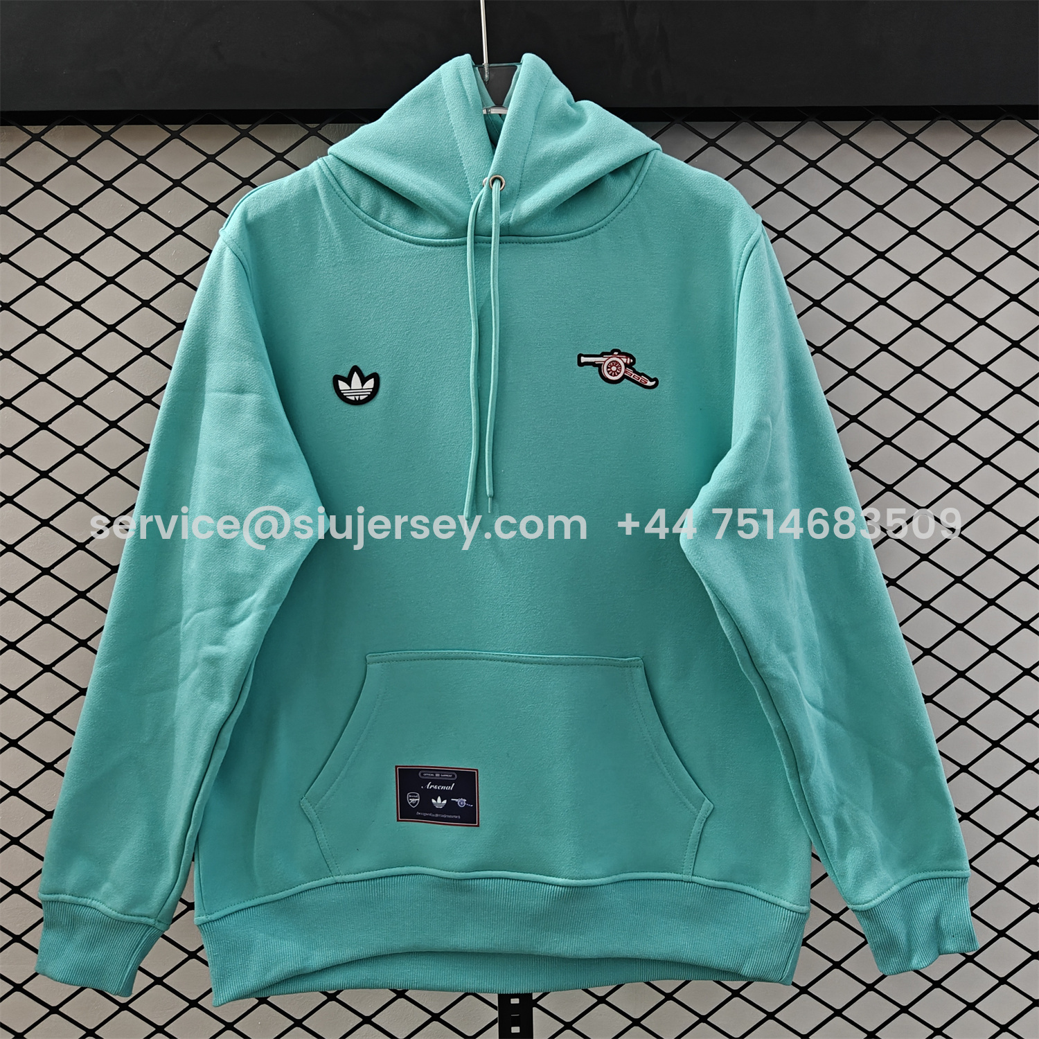 SIUjerseys-Arsenal 25-26 Originals Terrace Icon Unisex Pullover Hoodie