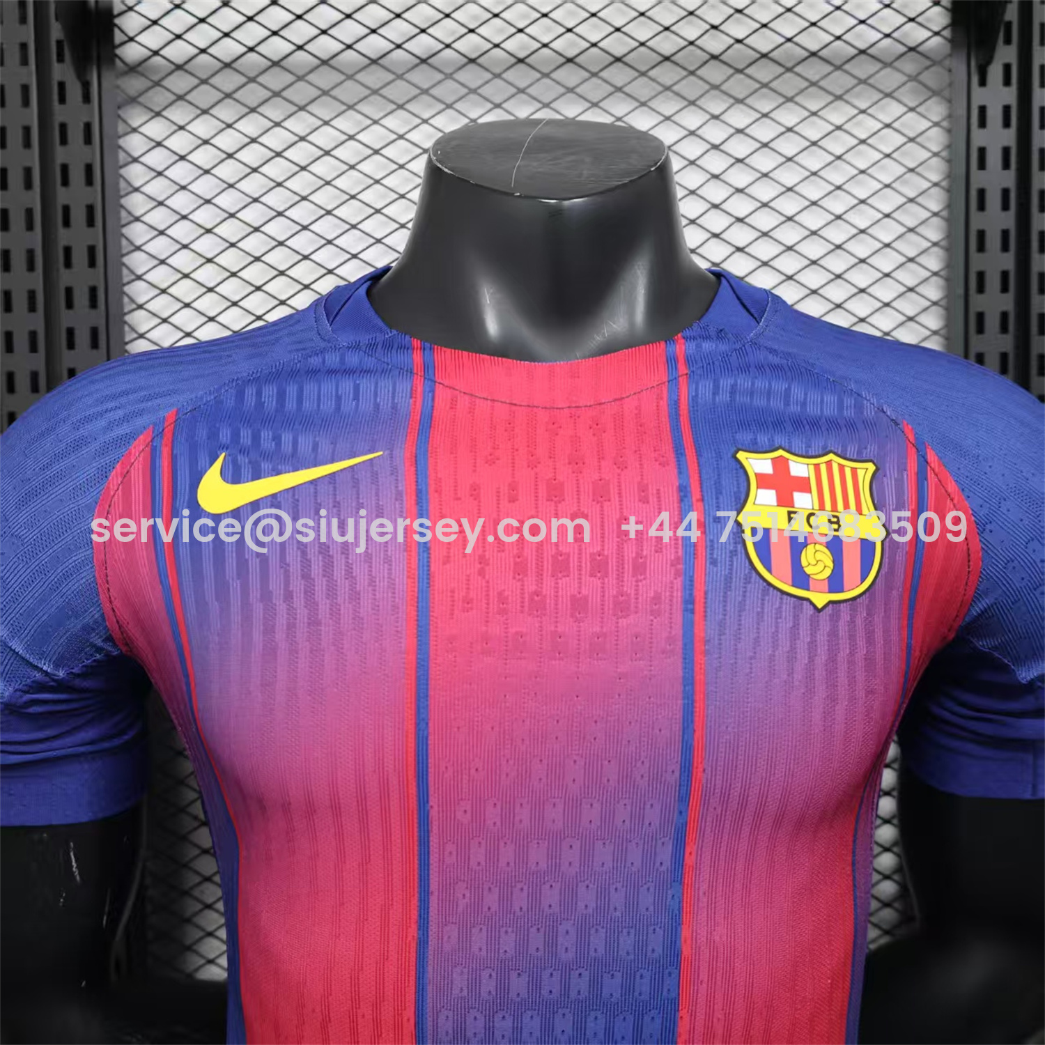 SIUjerseys-Barcelona 25-26 Home Unsponsored Jersey - Player Version