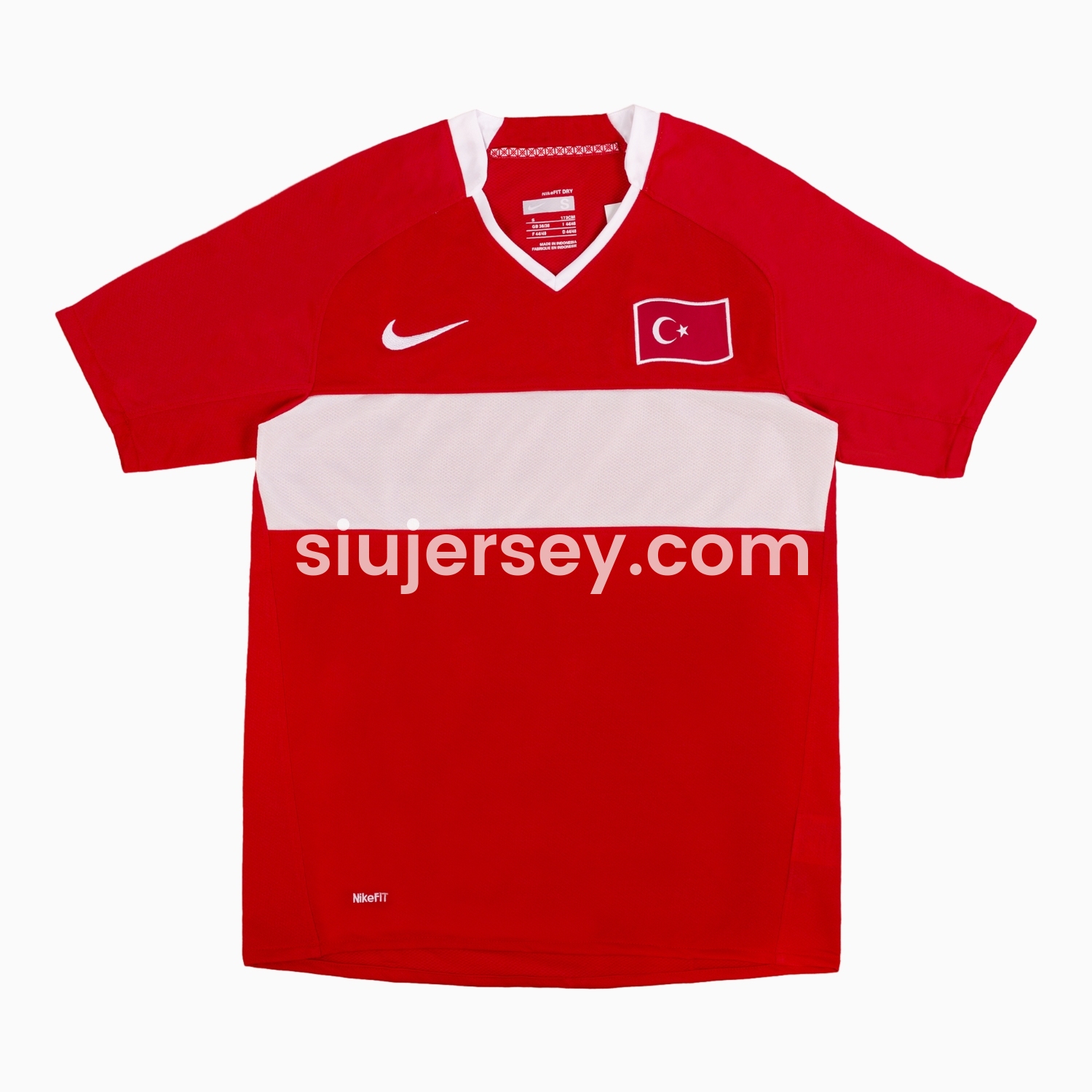 SIUjerseys-Retro Turkey 2008 Home Jersey