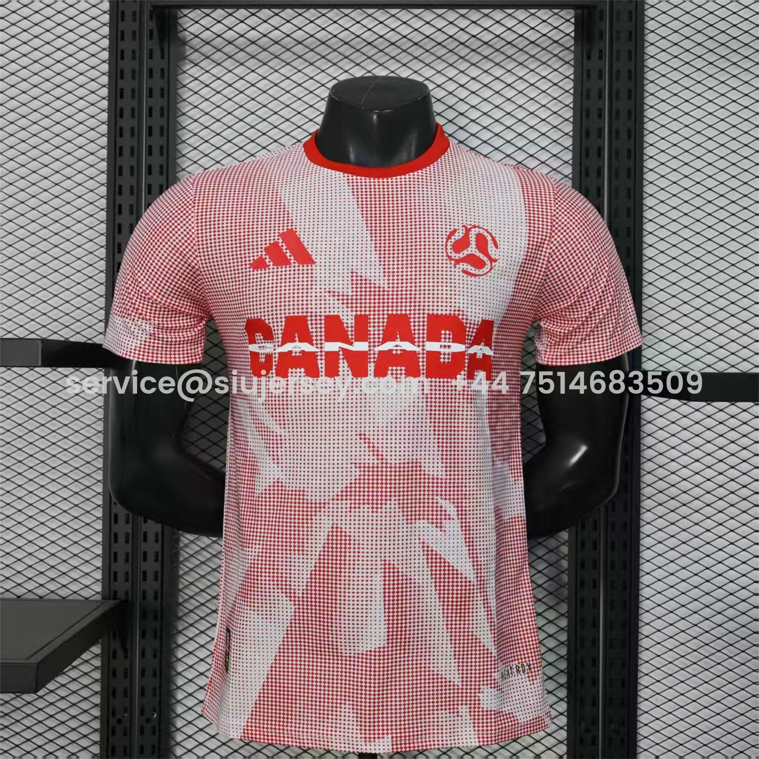 SIUjerseys-Canada 25-26 World Cup Promotion Red Jersey - Player Version