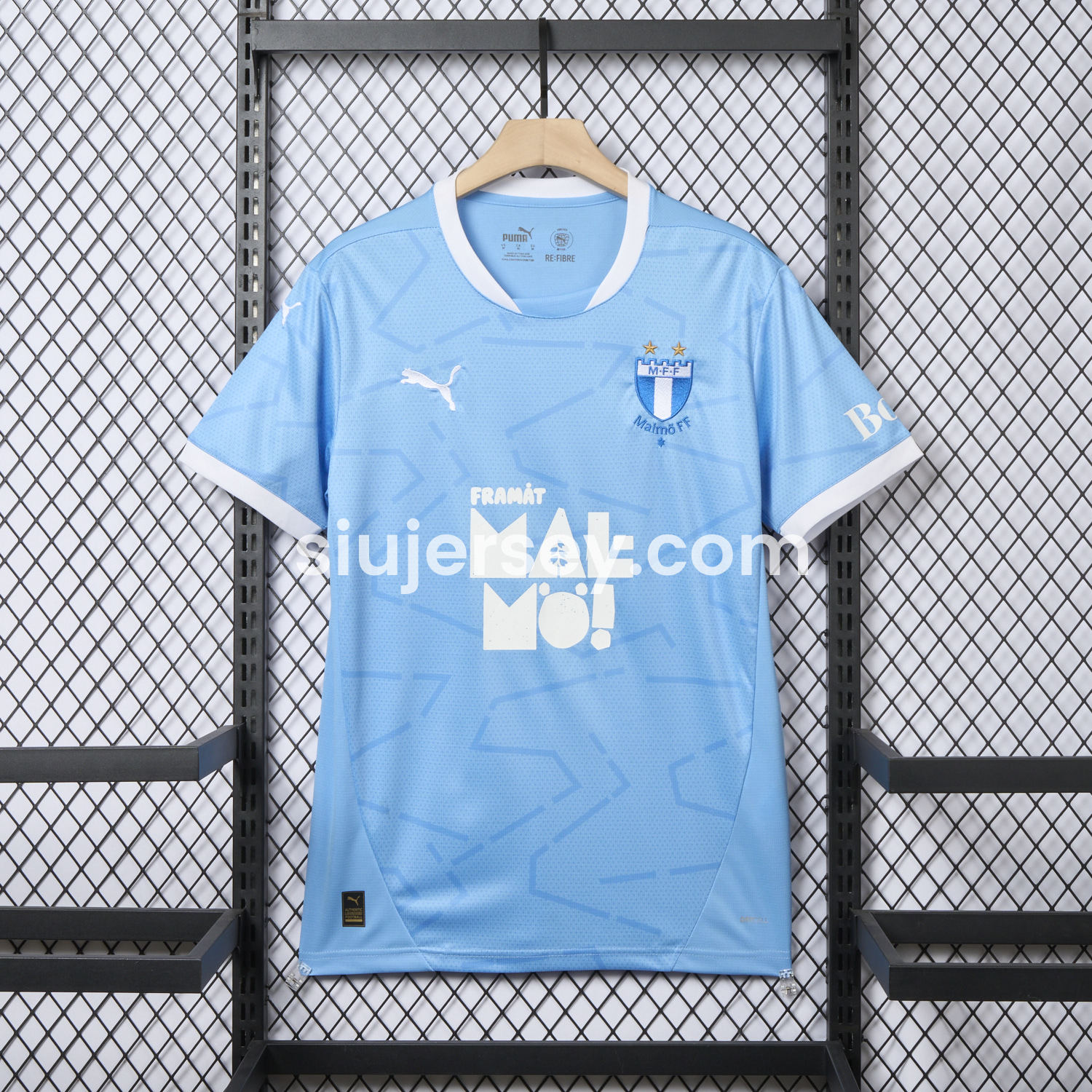 SIUjerseys-Malmö FF 25-26 Home Jersey - Fans Version