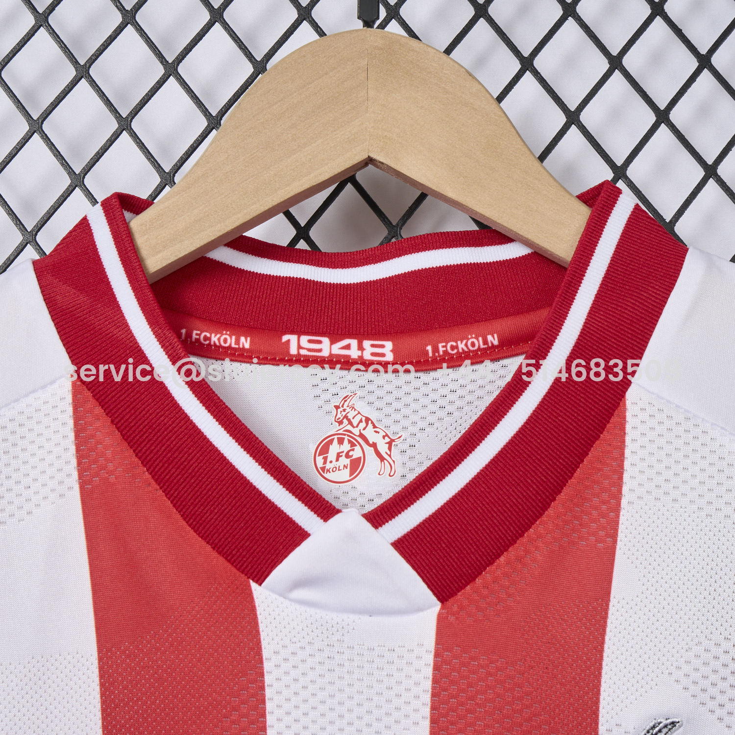 SIUjerseys-1. FC Köln 25-26 Home Kids Kit