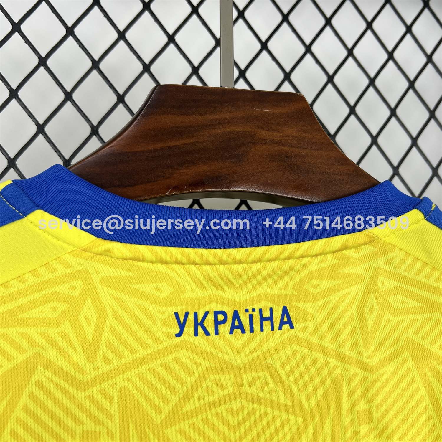 SIUjerseys-Ukraine 2026 Home Jersey - Fans Version