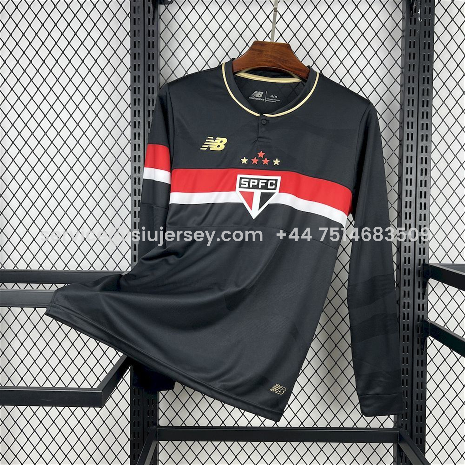 SIUjerseys-Sao Paulo 25-26 Third Long Sleeves Jersey - Fans Version