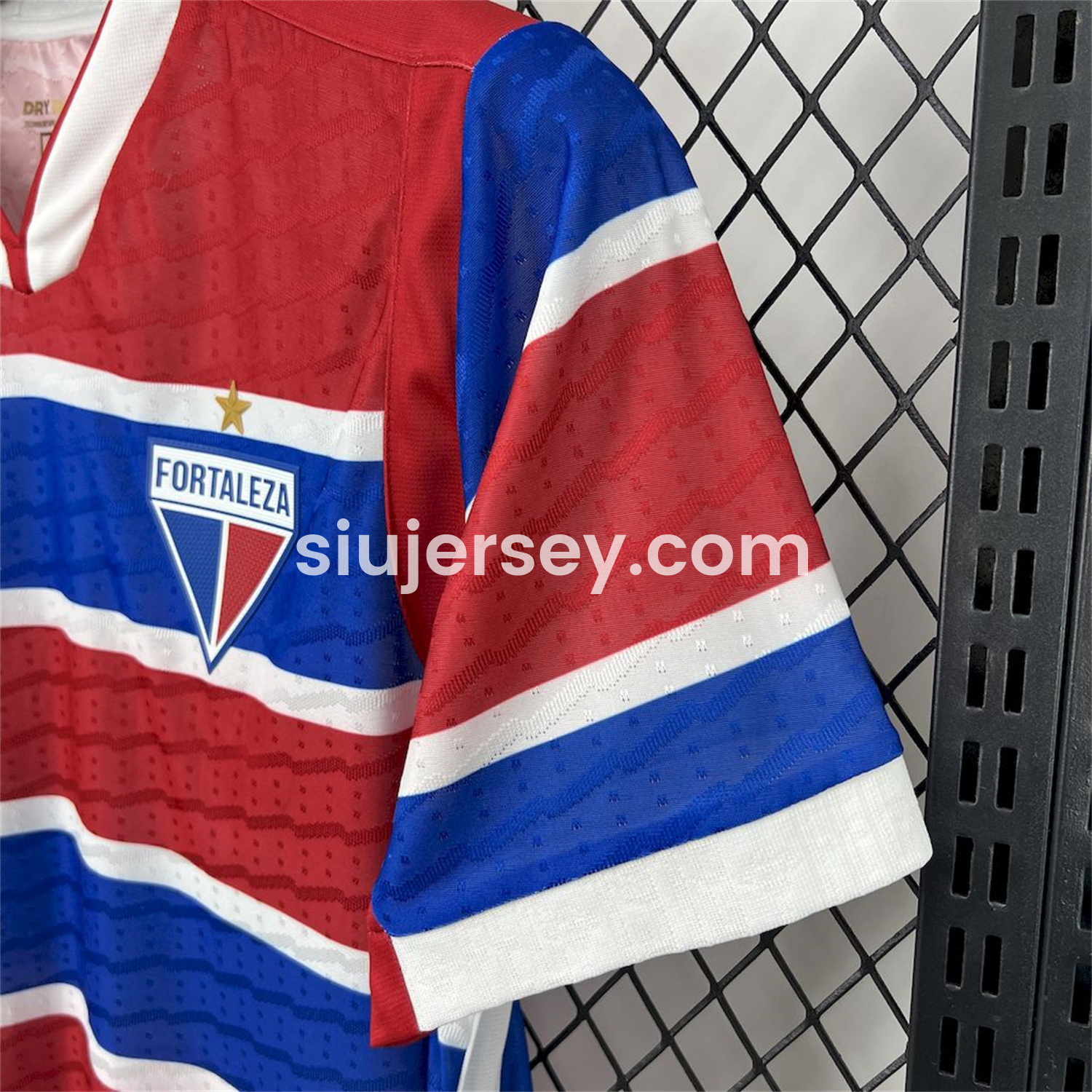SIUjerseys-Fortaleza 25-26 Home Red Blue Stripes Jersey - Fans Version