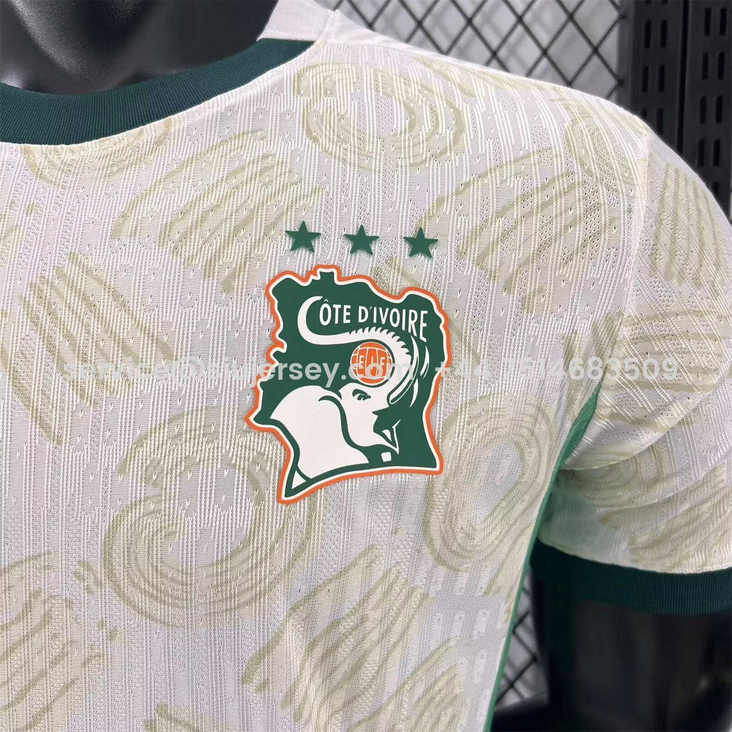 SIUjerseys-Ivory Coast 2026 Away White Jersey - Player Version