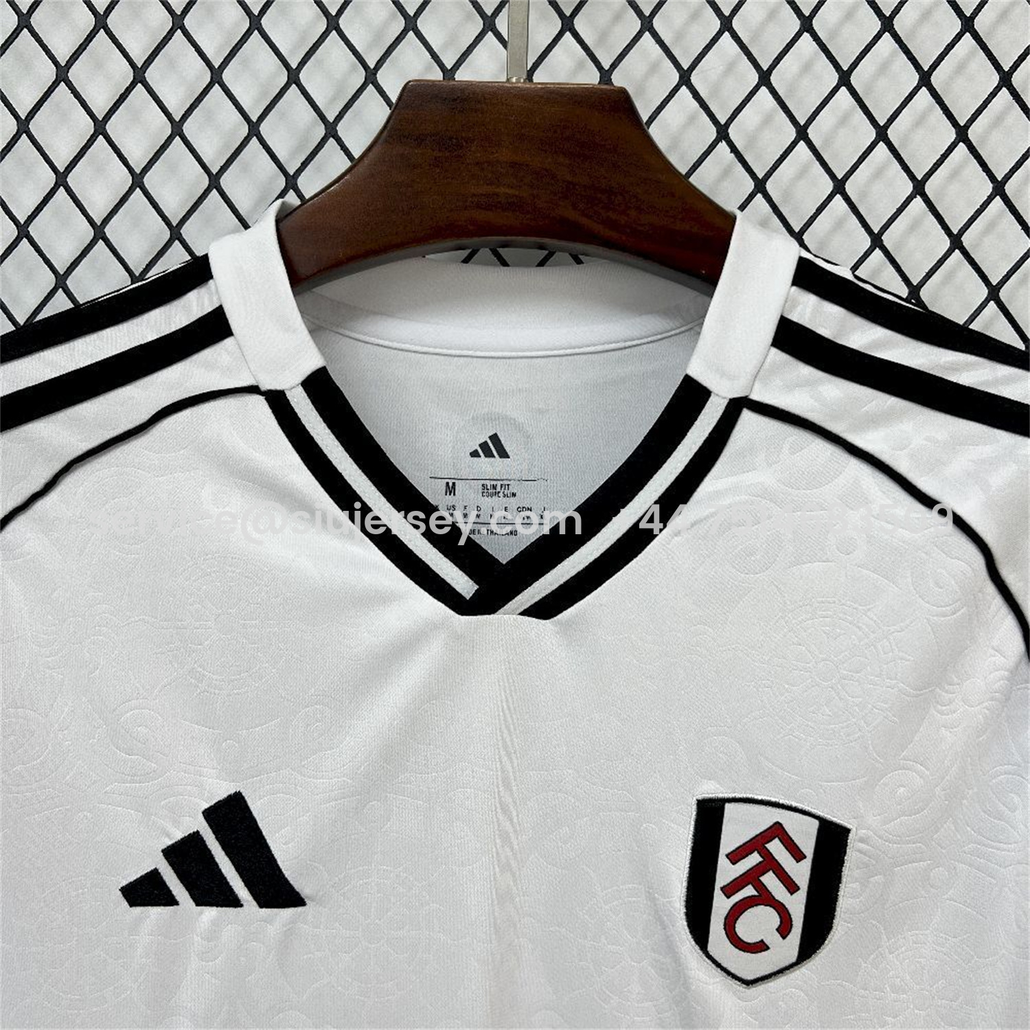 SIUjerseys-Fulham 25-26 Home White Jersey - Fans Version