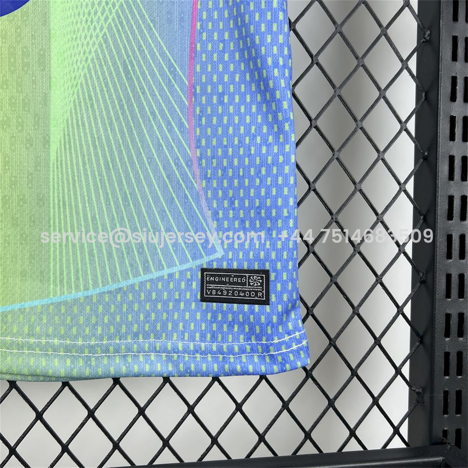 SIUjerseys-Barcelona 25-26 T90 White Lines Yellow Blue Gradient Special Kids Kit