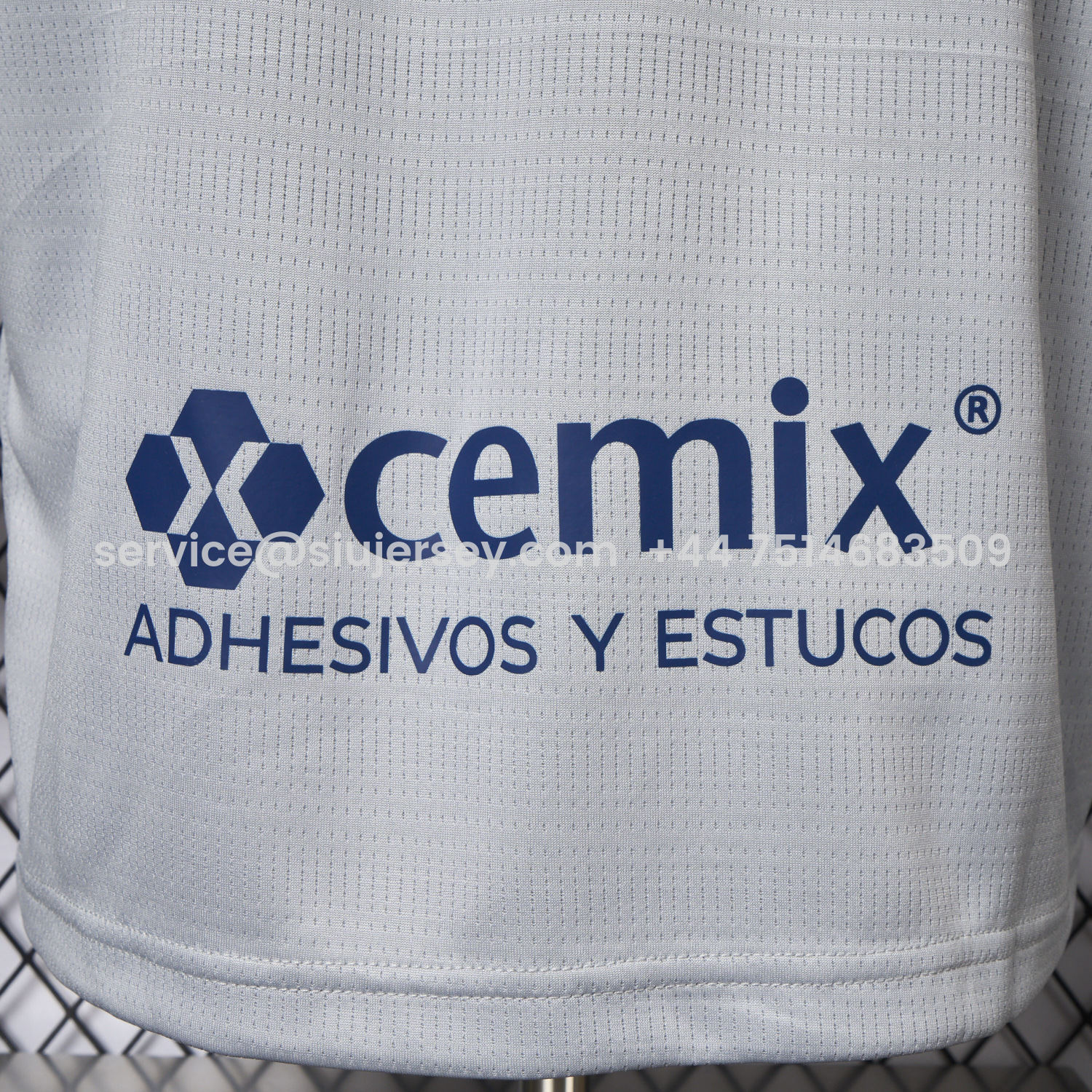 SIUjerseys-Cruz Azul 25-26 Away Grey Jersey - Player Version