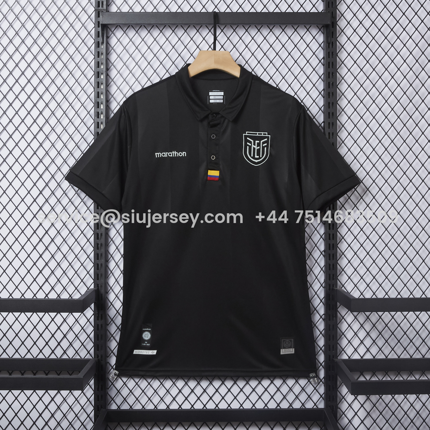 SIUjerseys-Ecuador 2025 Centenary Black Special Jersey - Fans Version