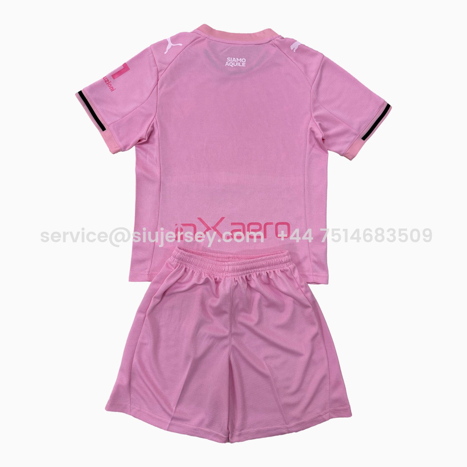 SIUjerseys-Palermo 25-26 Home Men's Adult Jersey Set - Fans Version