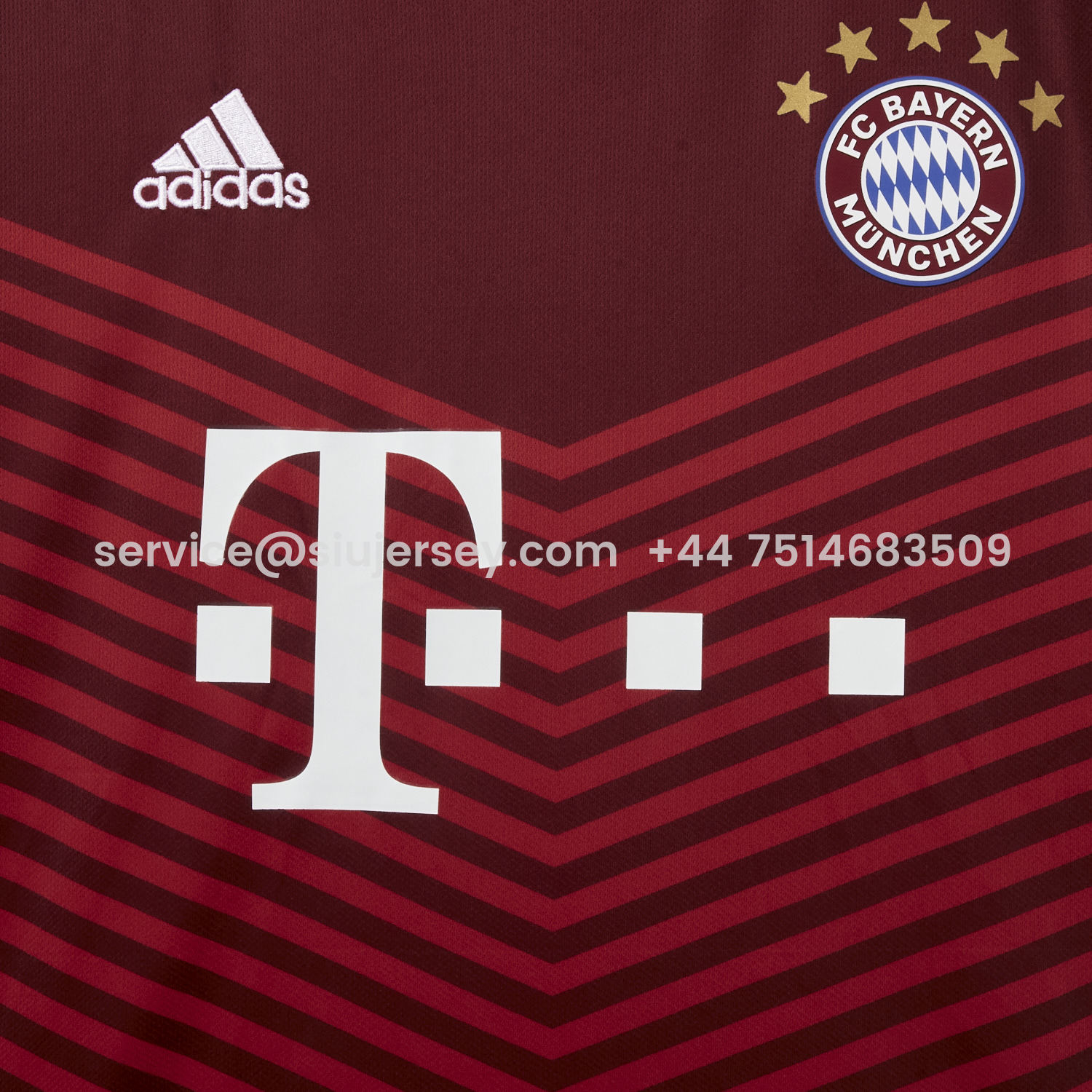 SIUjerseys-Retro Bayern Munich 2021-22 Home Jersey