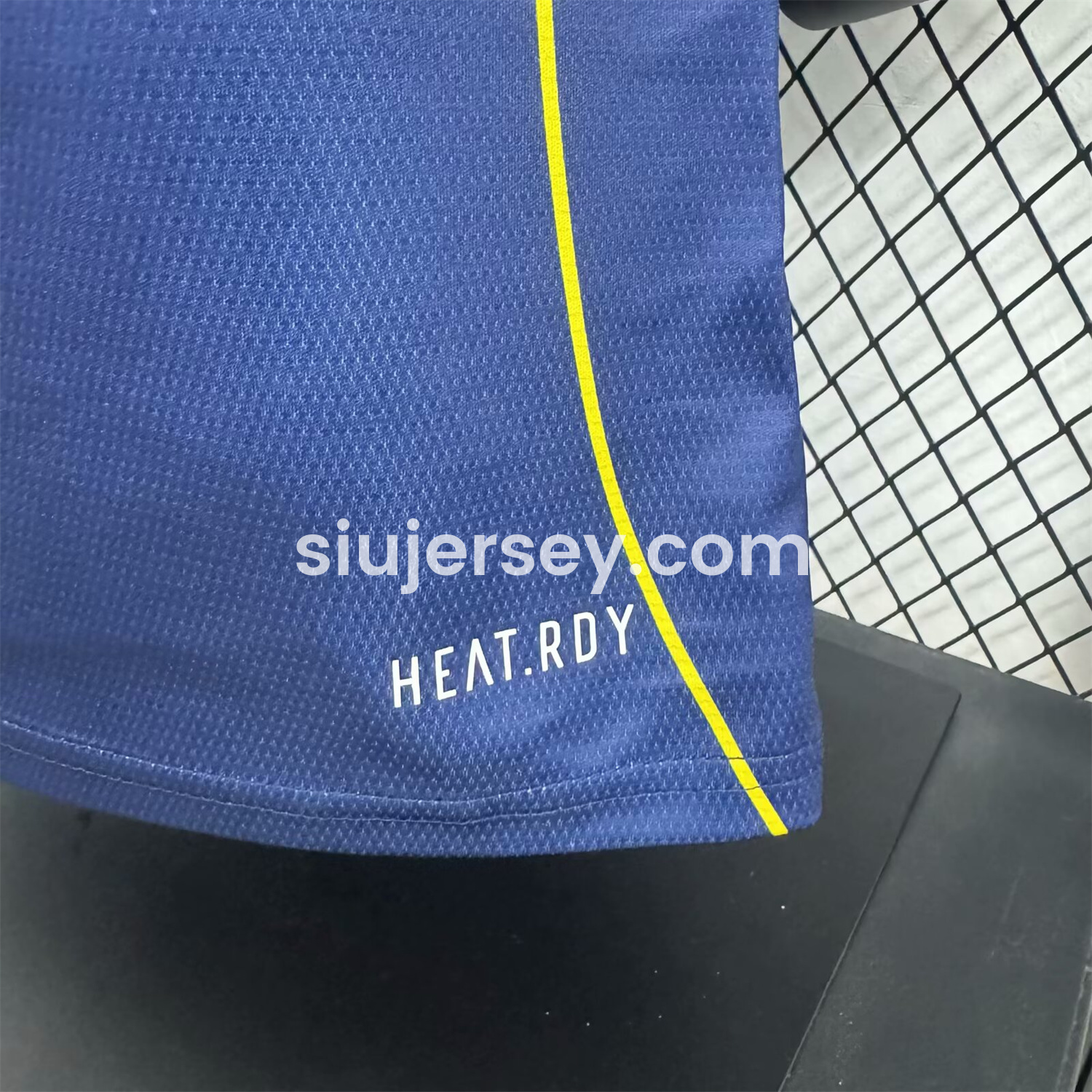 SIUjerseys-Club América 25-26 V-Shaped Camouflage Pattern Deep Blue Jersey - Player Version