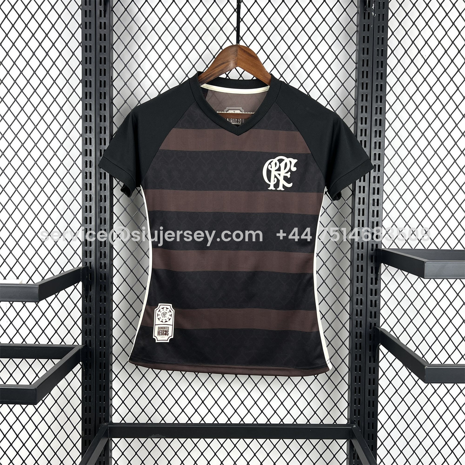 SIUjerseys-Women's Flamengo 25-26 Brown And Black Special Jersey