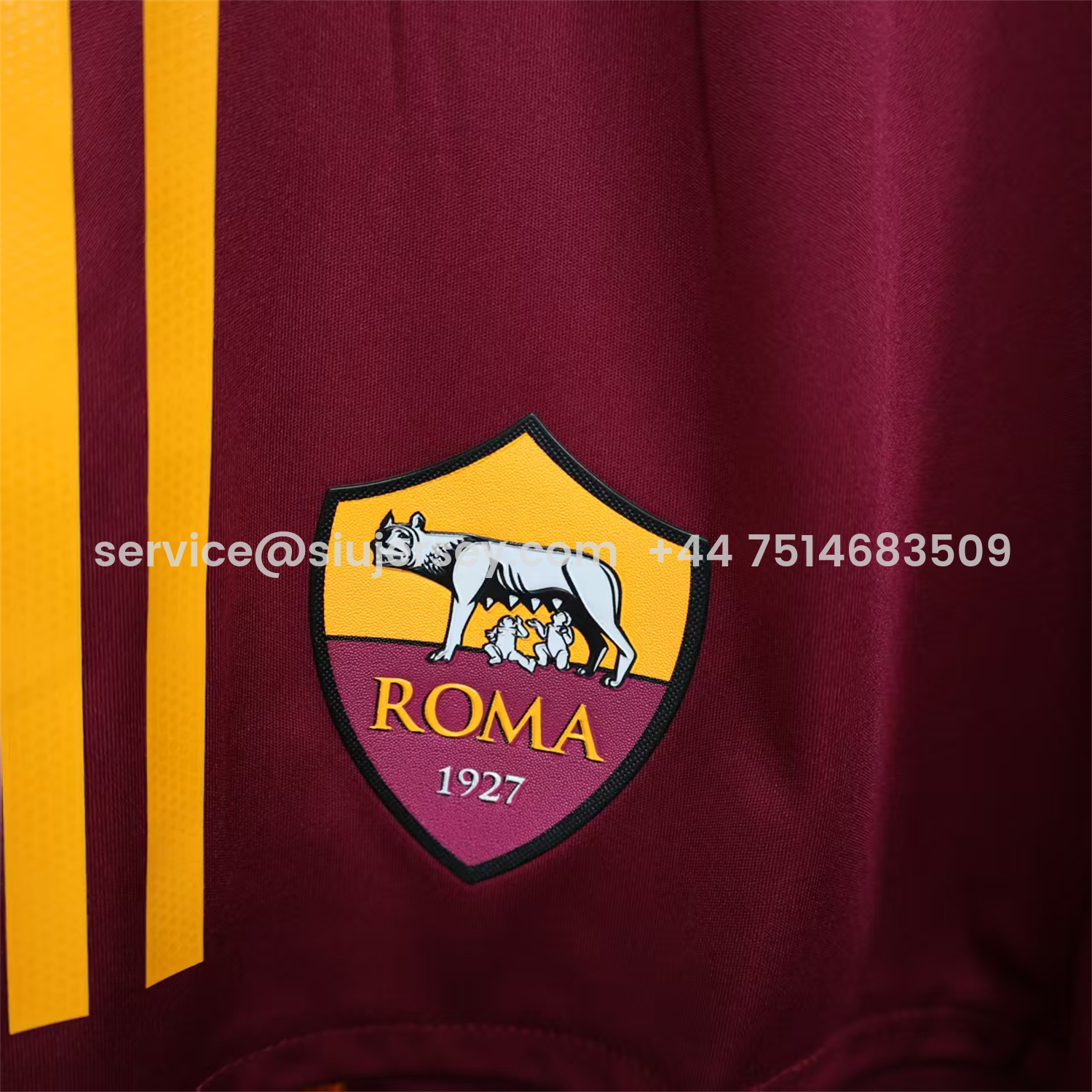 SIUjerseys-Roma 25-26 Home Red Shorts - Player Version