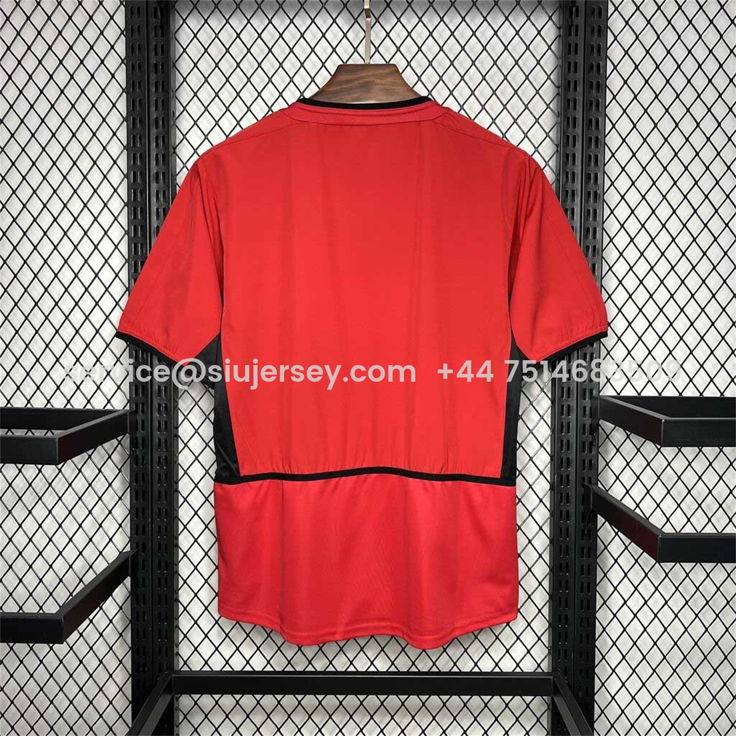 SIUjerseys-Retro Manchester United 03-04 Home Jersey