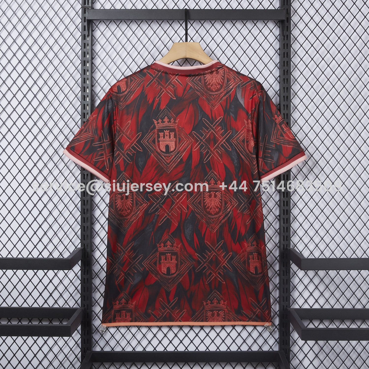 SIUjerseys-Frankfurt 25-26 Red Special Jersey - Fans Version