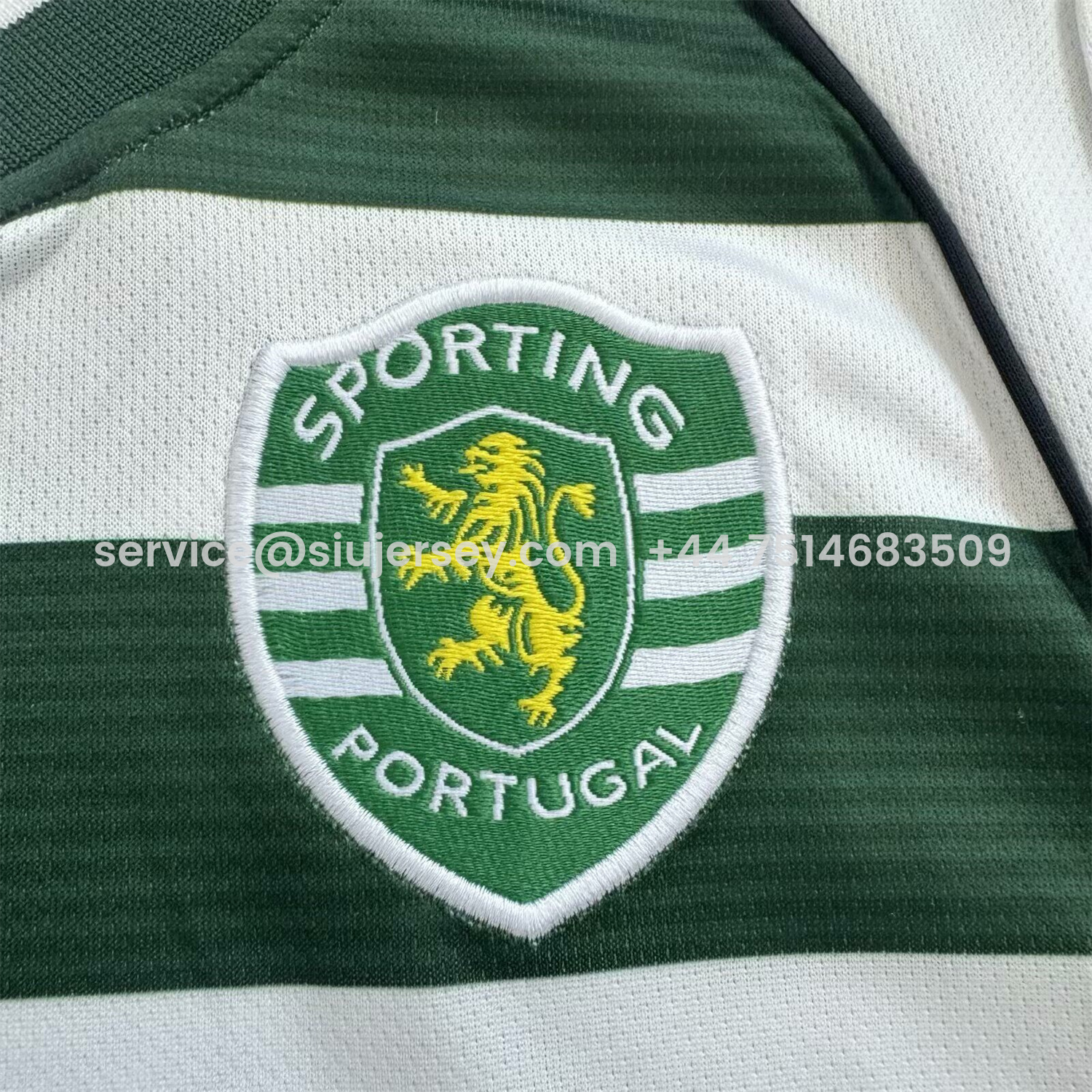 SIUjerseys-Retro Sporting CP 2002-03 Home Long Sleeves Kids Kit